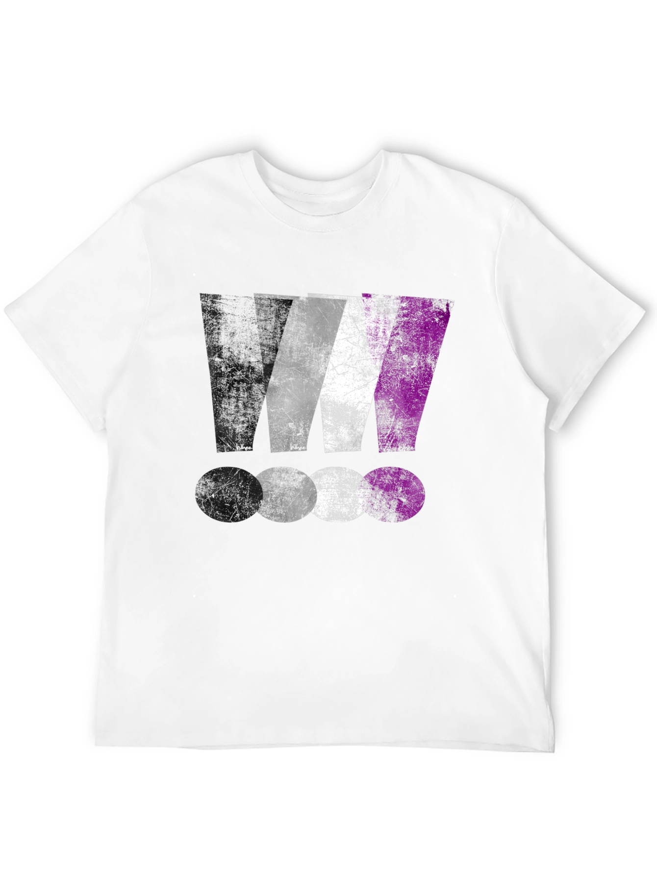 Asexual Pride Flag Graphic T-Shirt