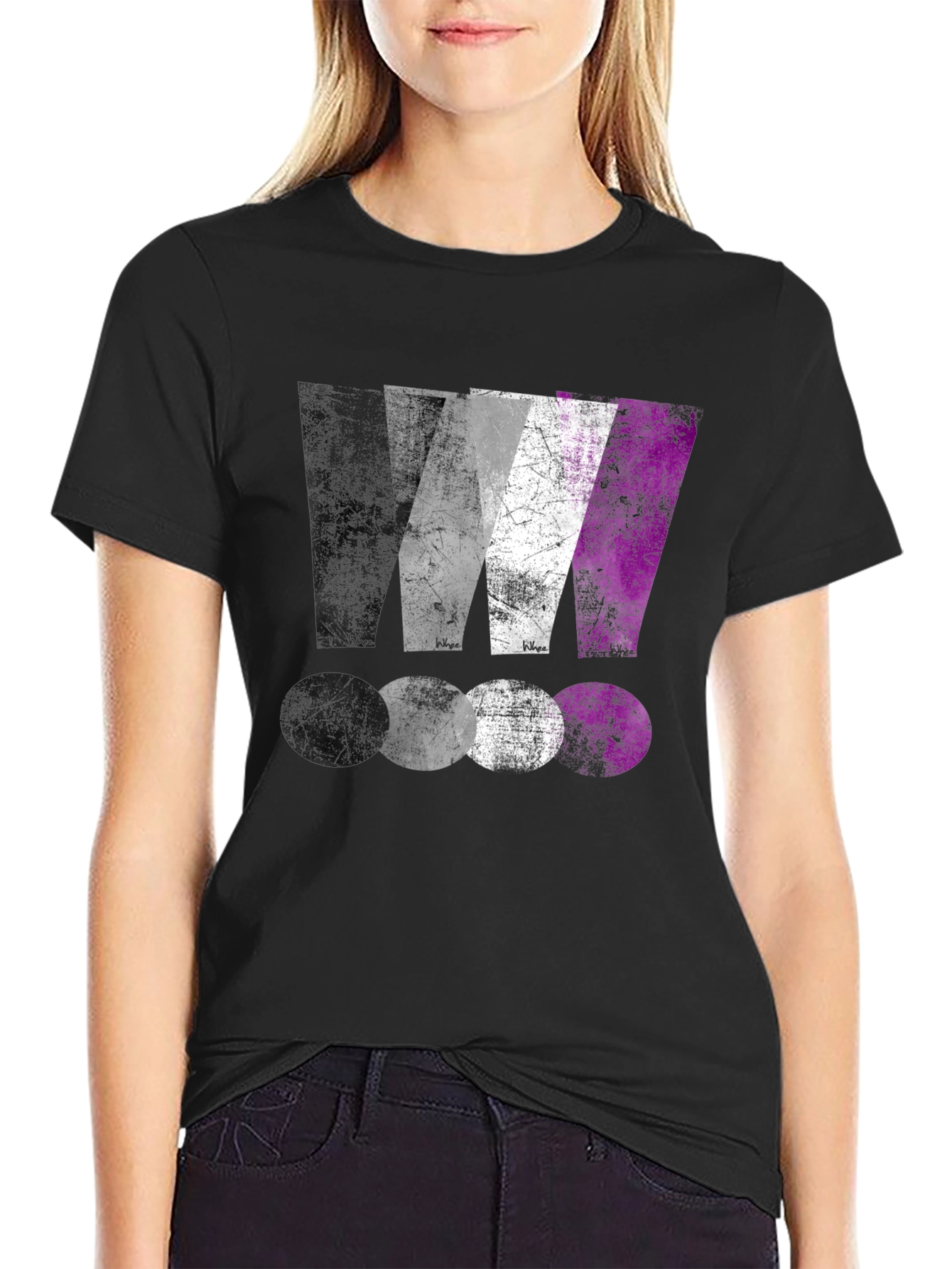 Asexual Pride Flag Graphic T-Shirt