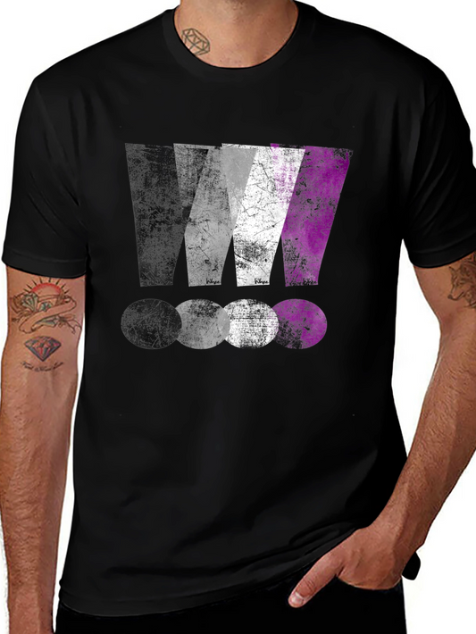 Asexual Pride Flag Graphic T-Shirt