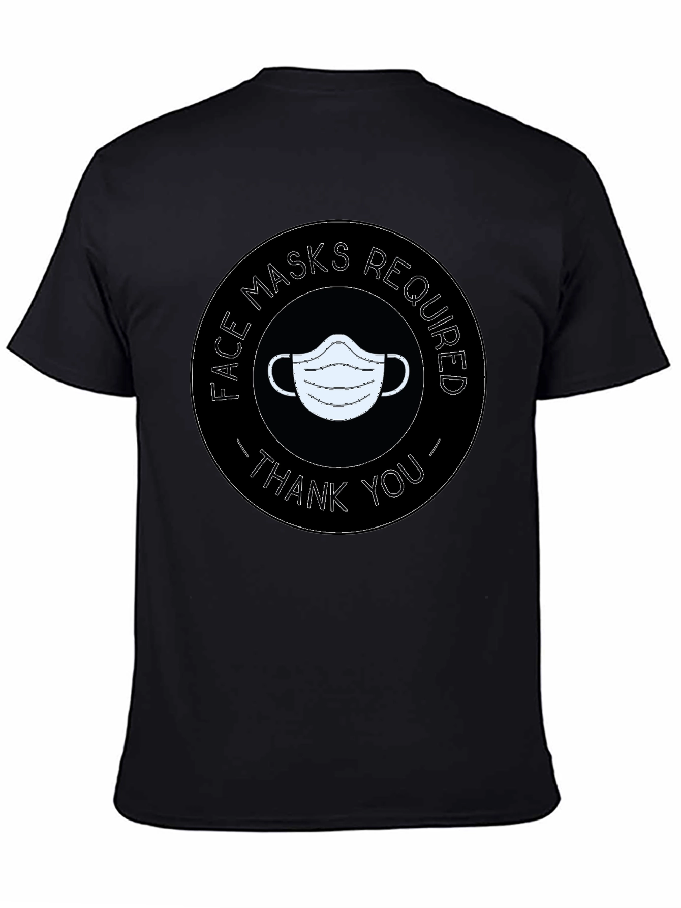 Face Masks Required T-Shirt - Thank You