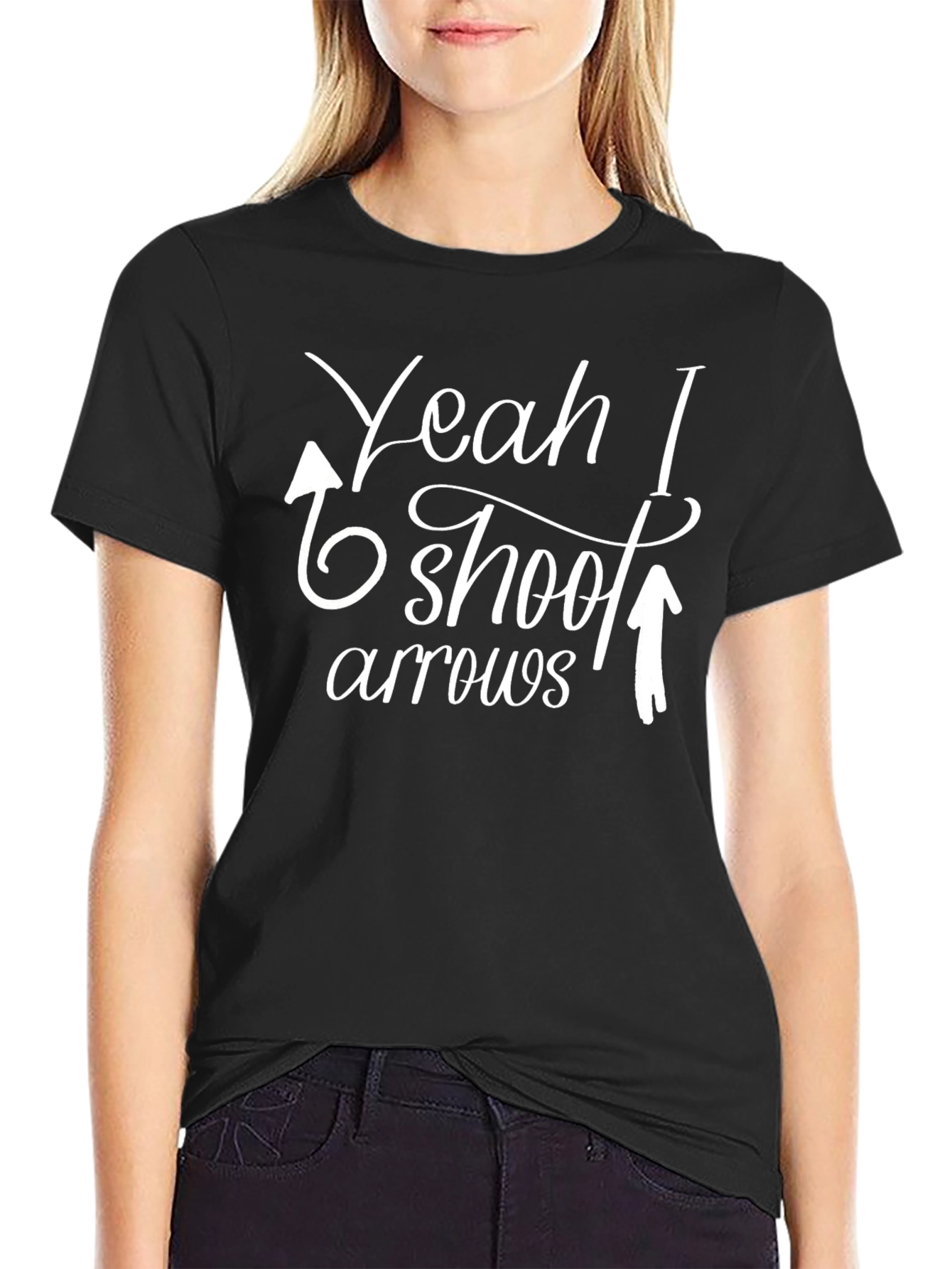 Yeah I Shoot Arrows T-Shirt Archery Tee