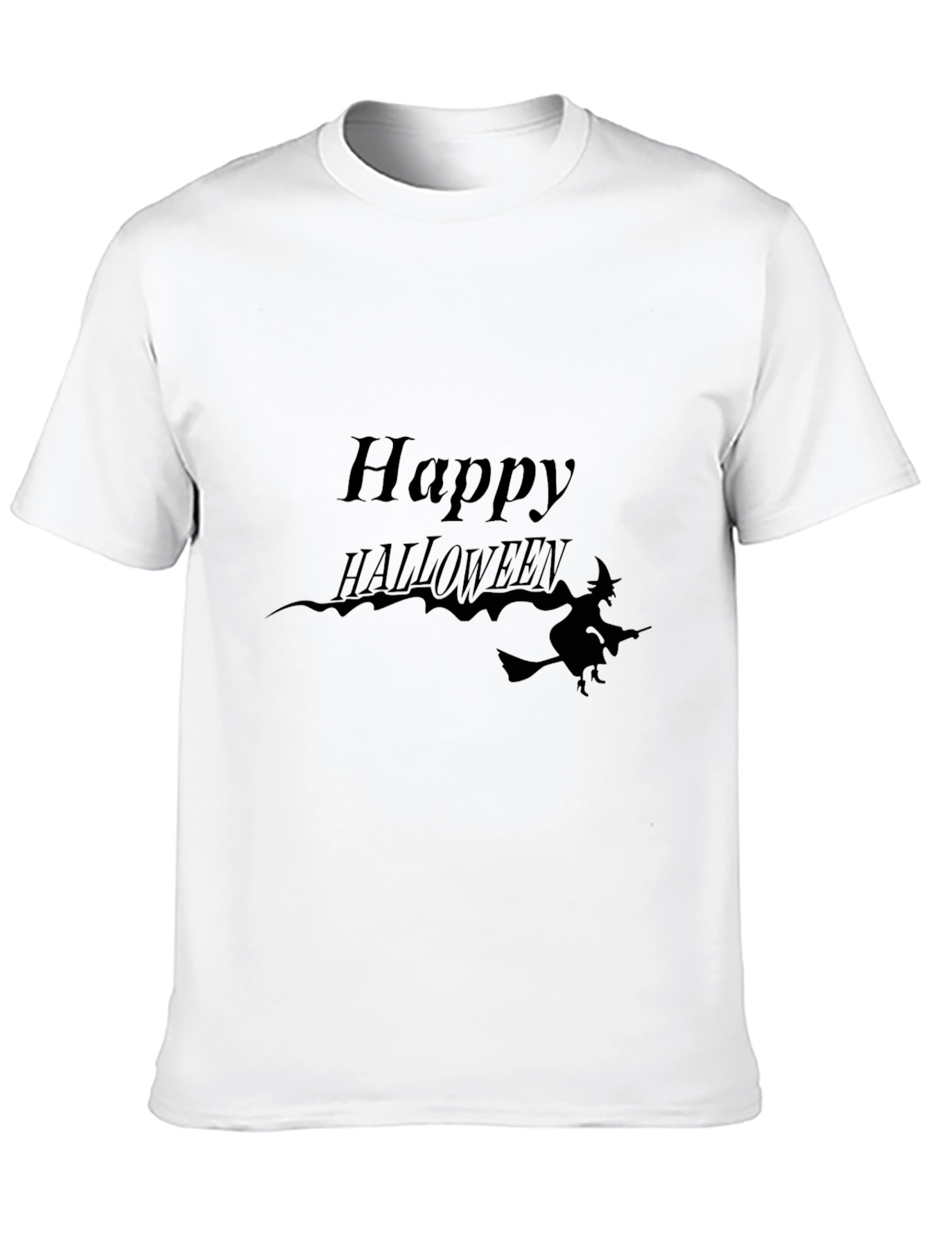 Happy Halloween T-Shirt - Witch Design