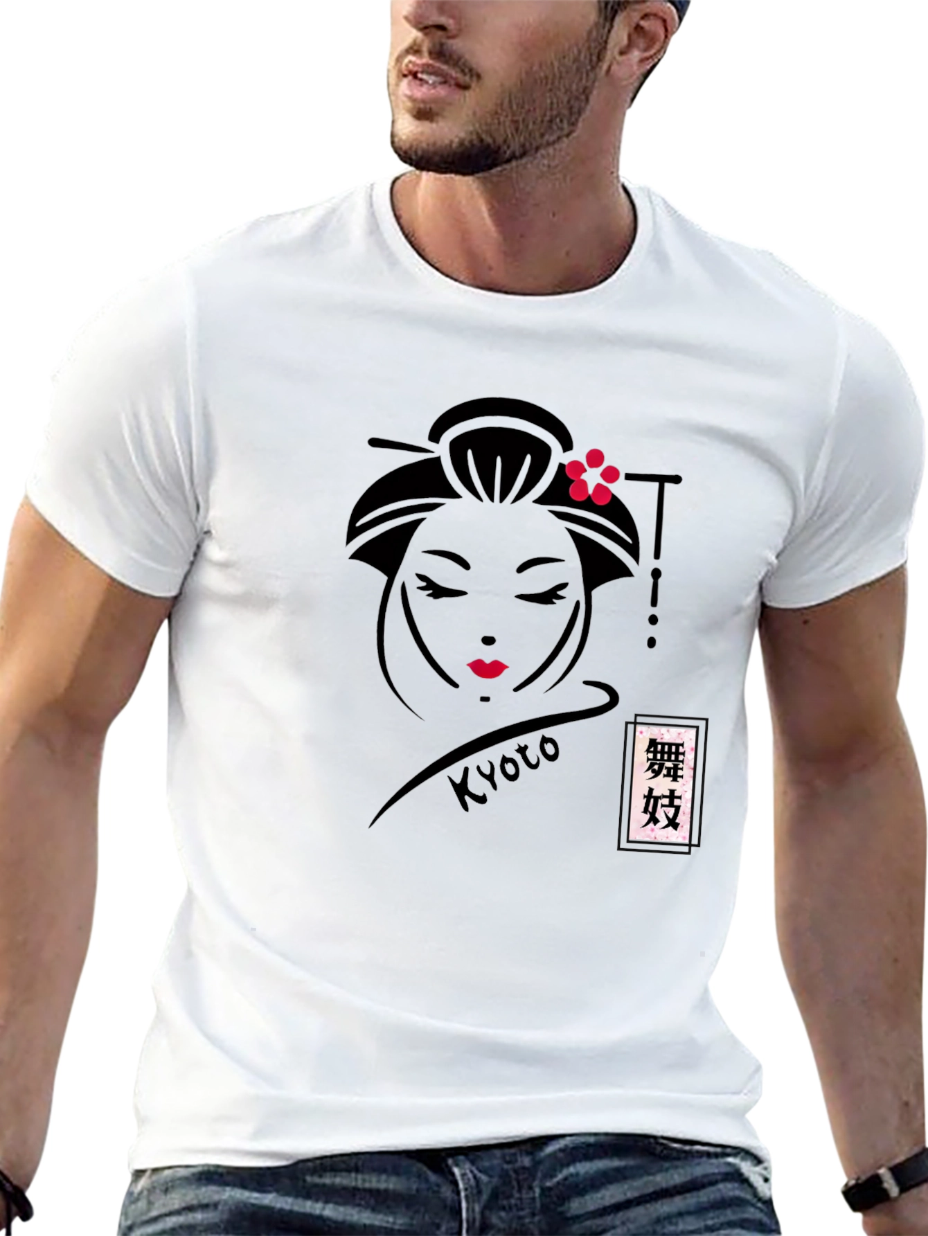 Kyoto Geisha Graphic T-Shirt