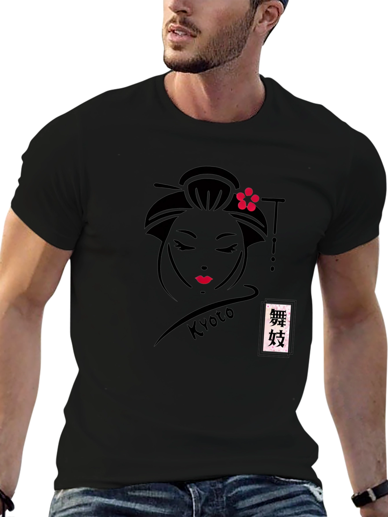 Kyoto Geisha Graphic T-Shirt