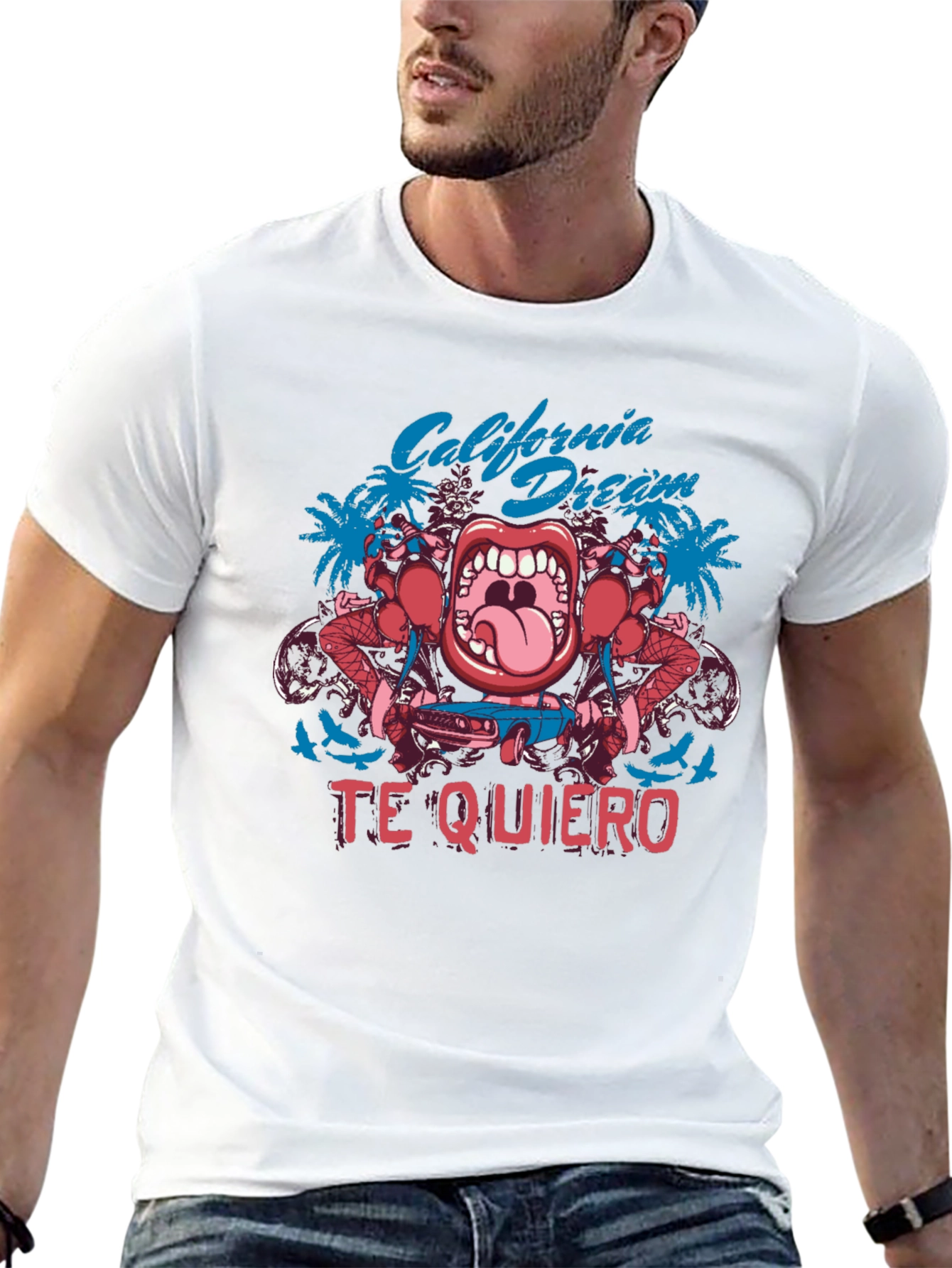 California Dream Graphic Tee - Te Quiero
