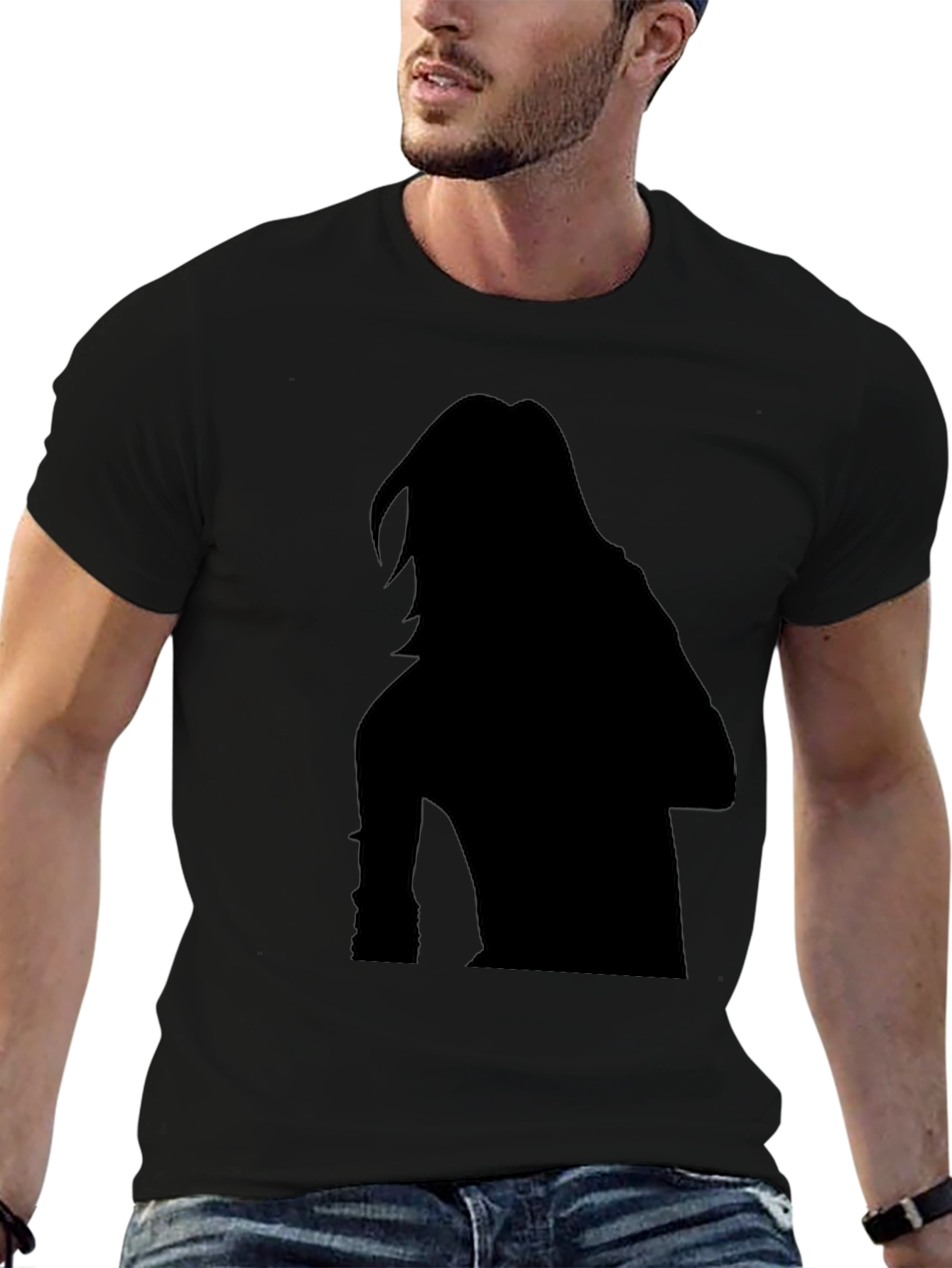 Silhouette Graphic Tee - Edgy Style