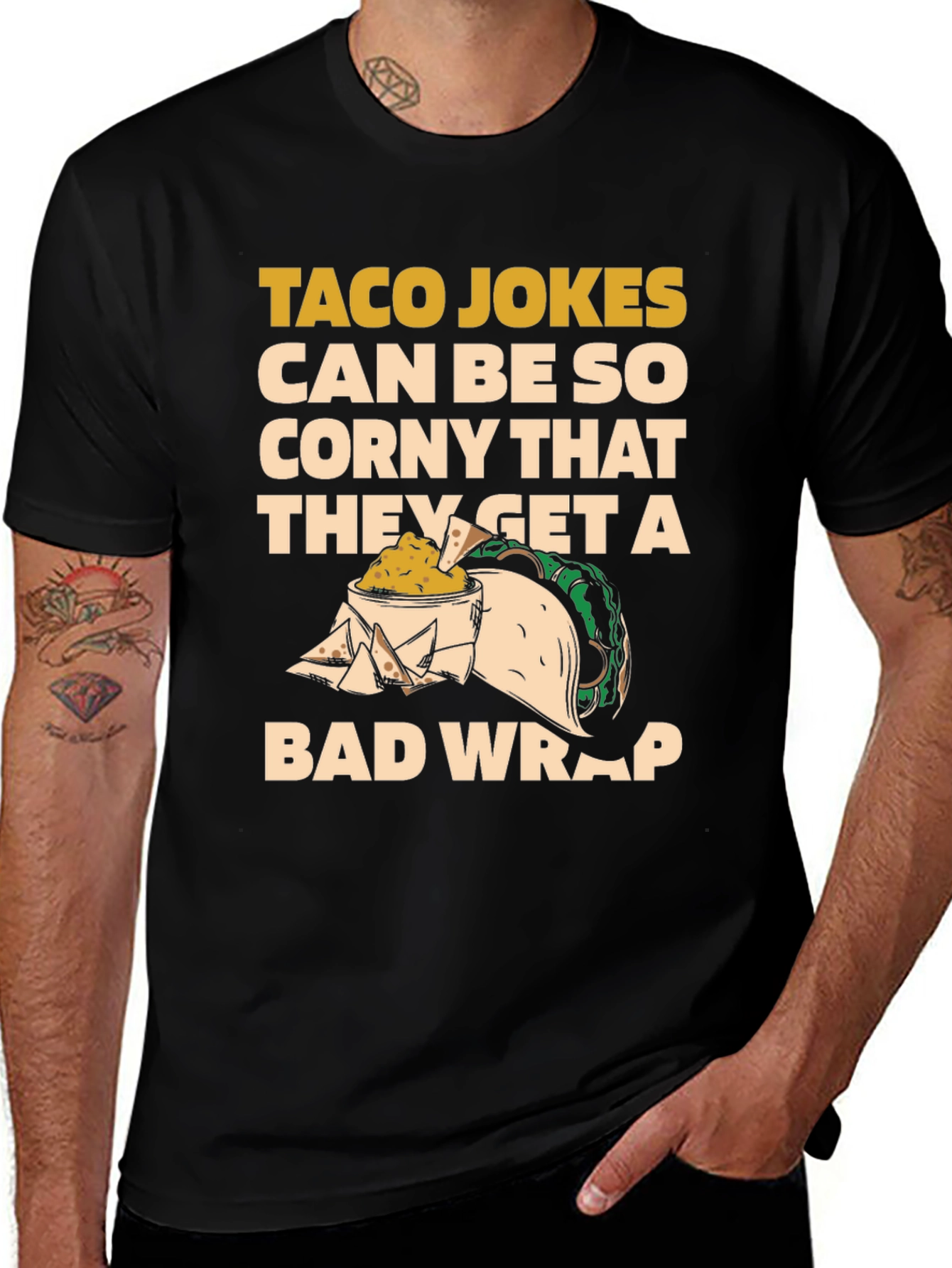 Taco Jokes Graphic T-Shirt