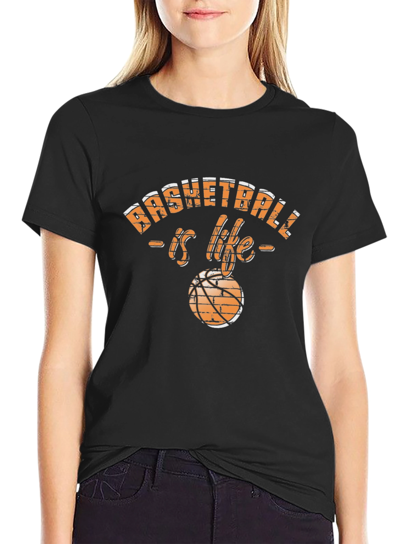 Basketball Is Life Graphic T-Shirt