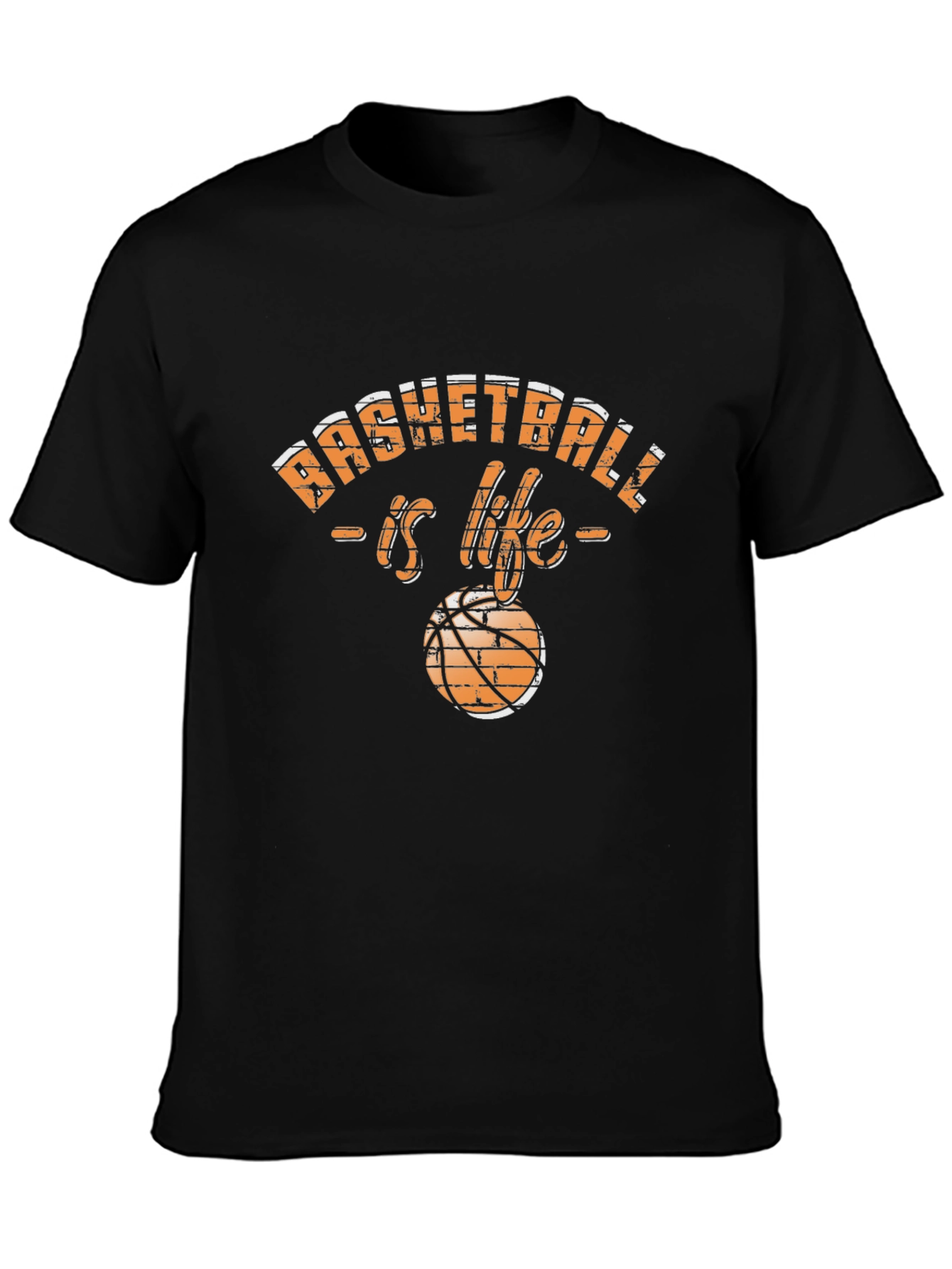 Basketball Is Life Graphic T-Shirt