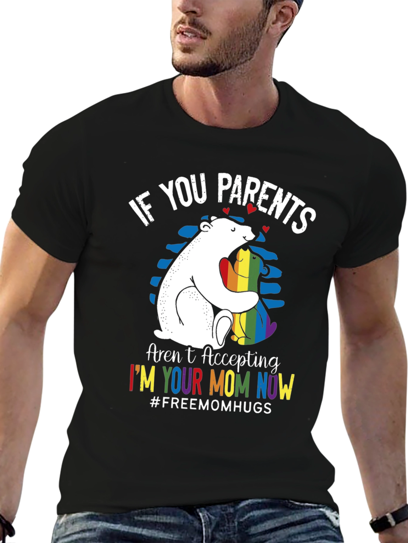 LGBTQ+ Im Your Mom Now Graphic Tee