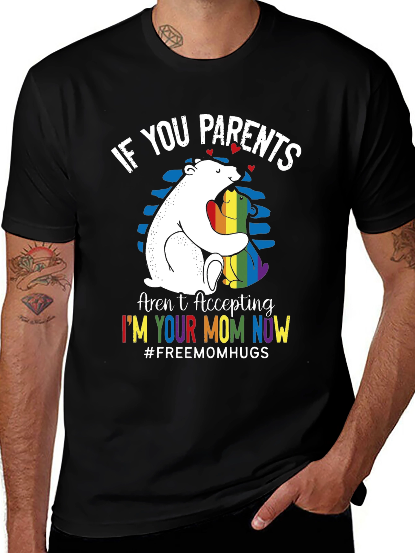 LGBTQ+ Im Your Mom Now Graphic Tee