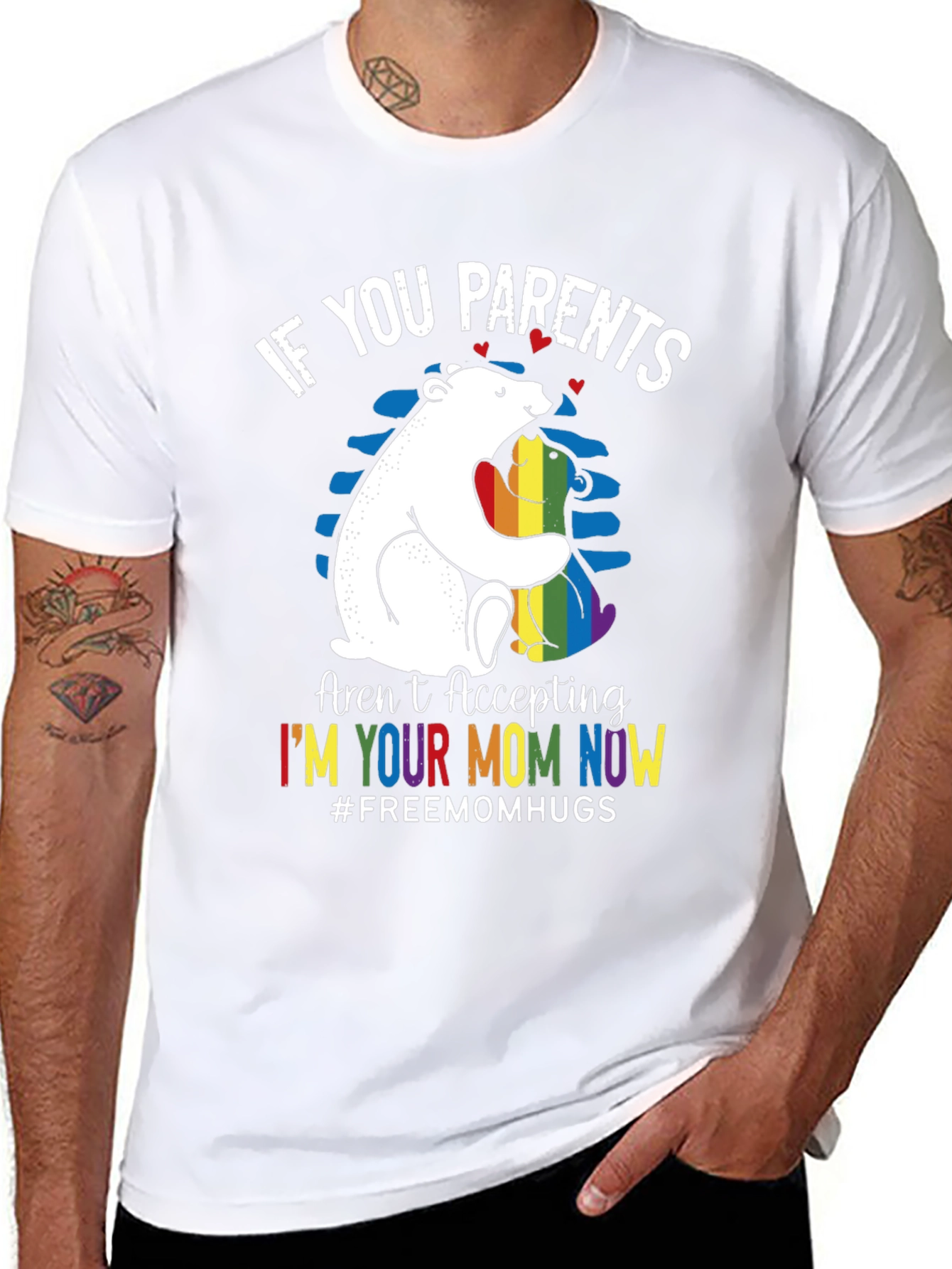 LGBTQ+ Im Your Mom Now Graphic Tee