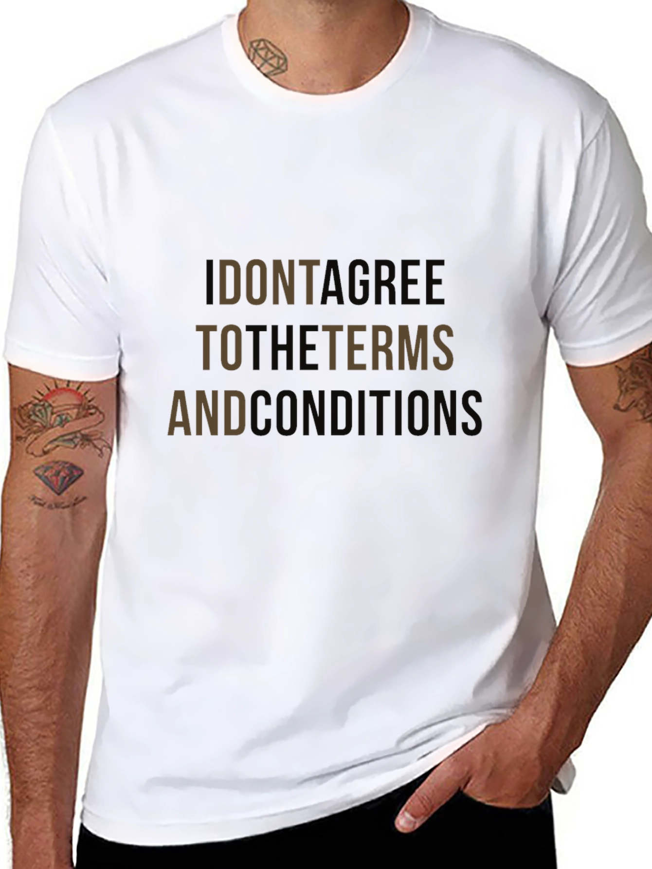 I Dont Agree T-Shirt - Statement Tee