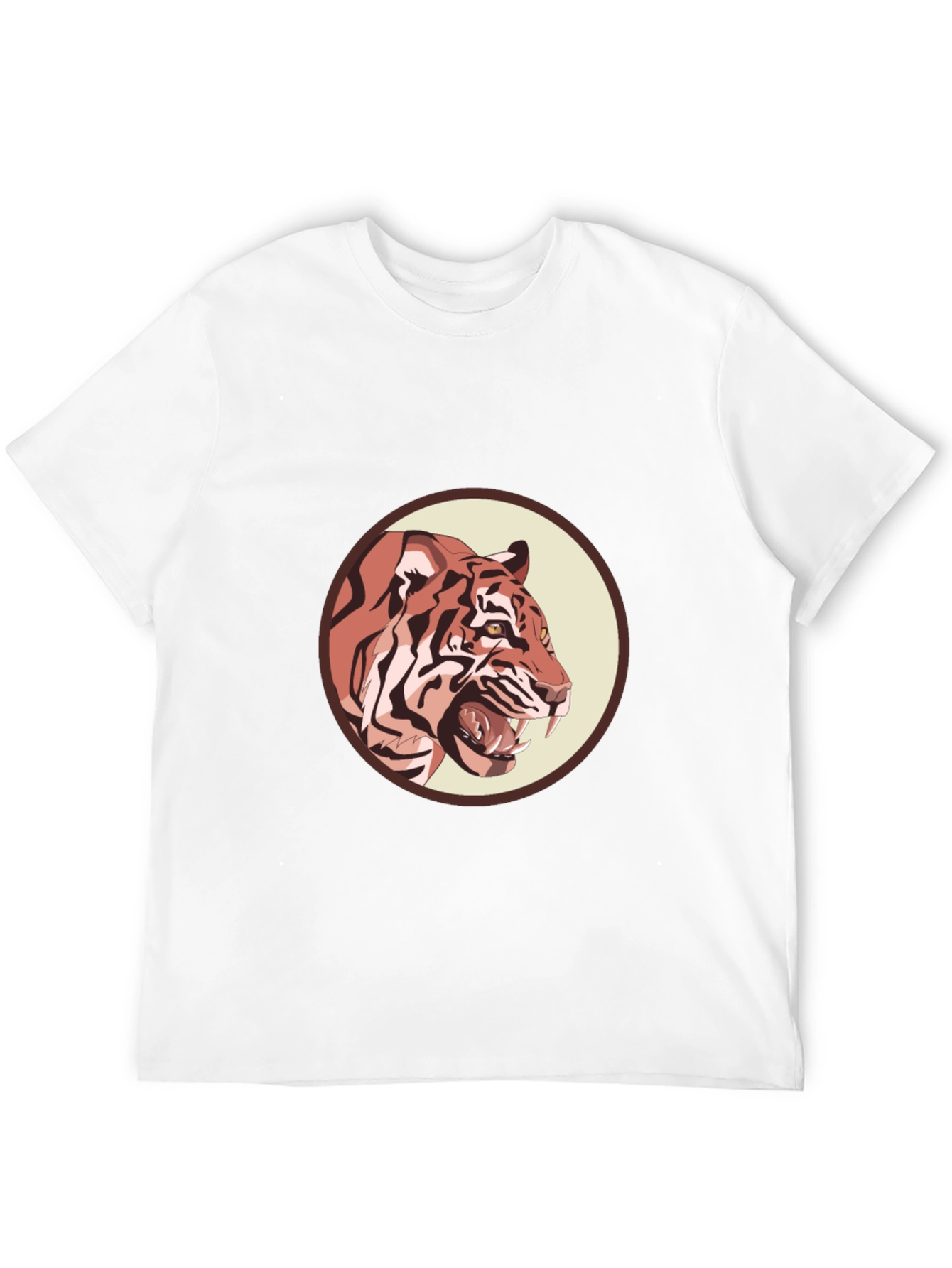 Tiger Graphic Black T-Shirt