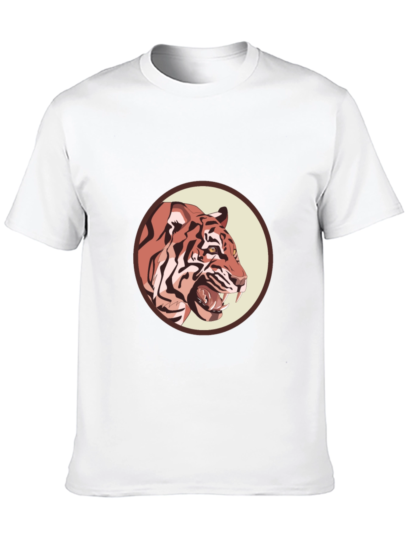 Tiger Graphic Black T-Shirt