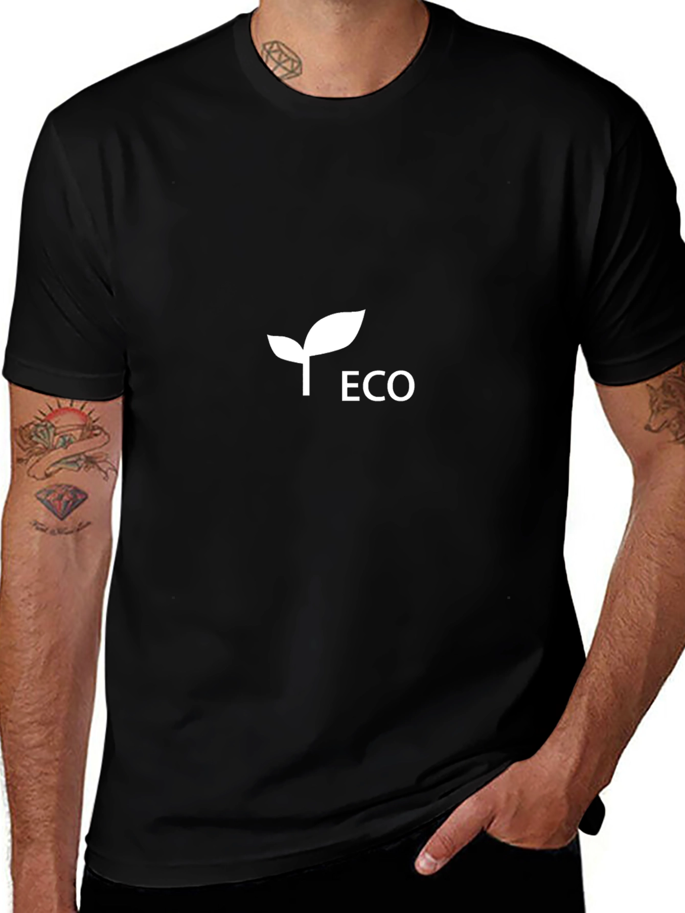 Eco-Friendly Black T-Shirt