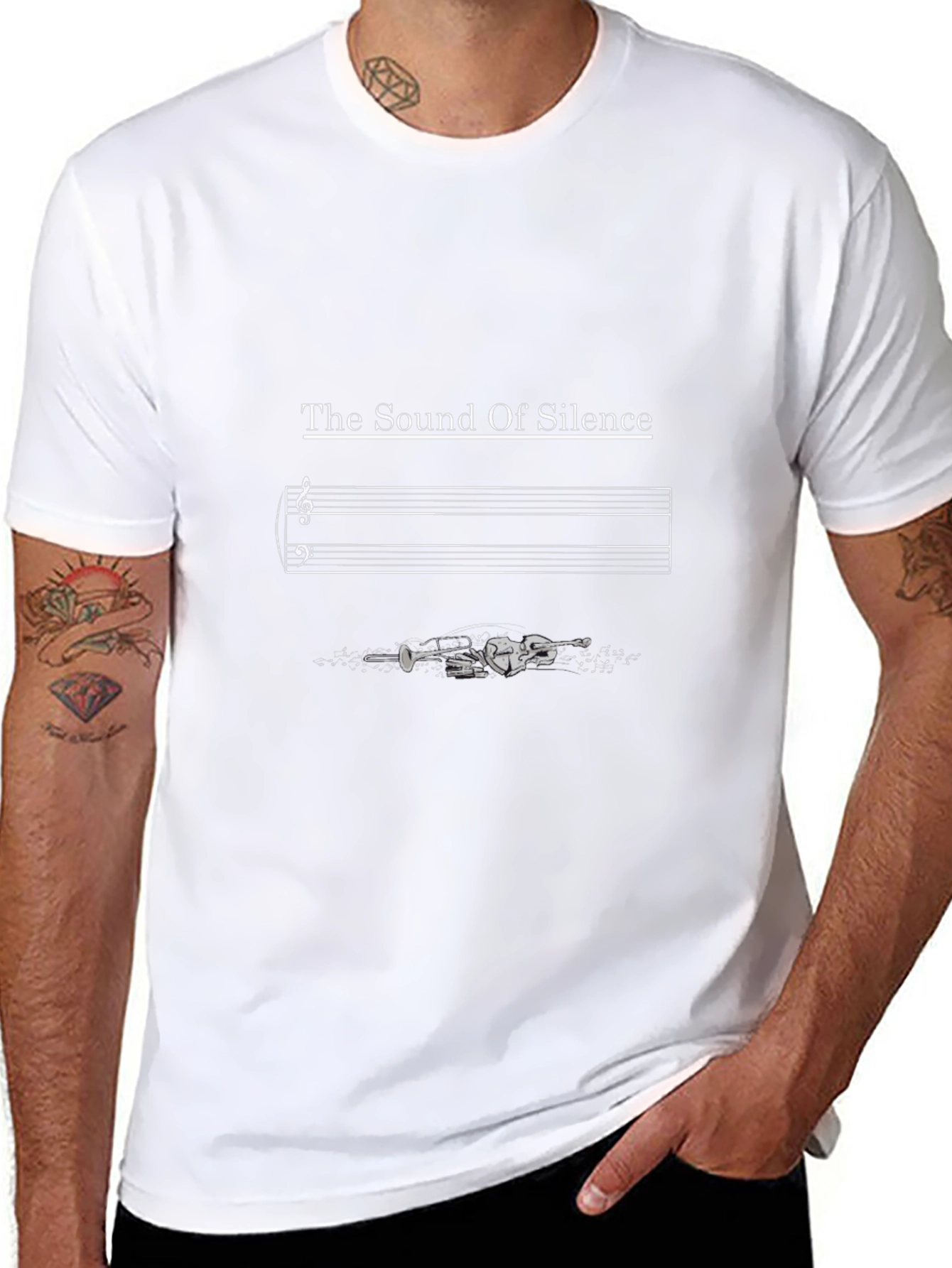 The Sound of Silence Music T-Shirt