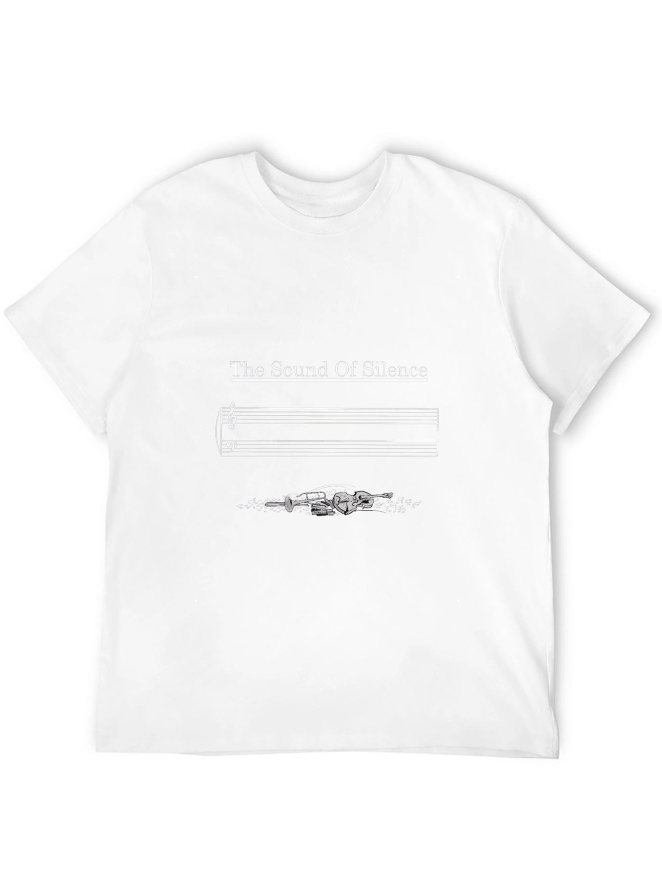 The Sound of Silence Music T-Shirt