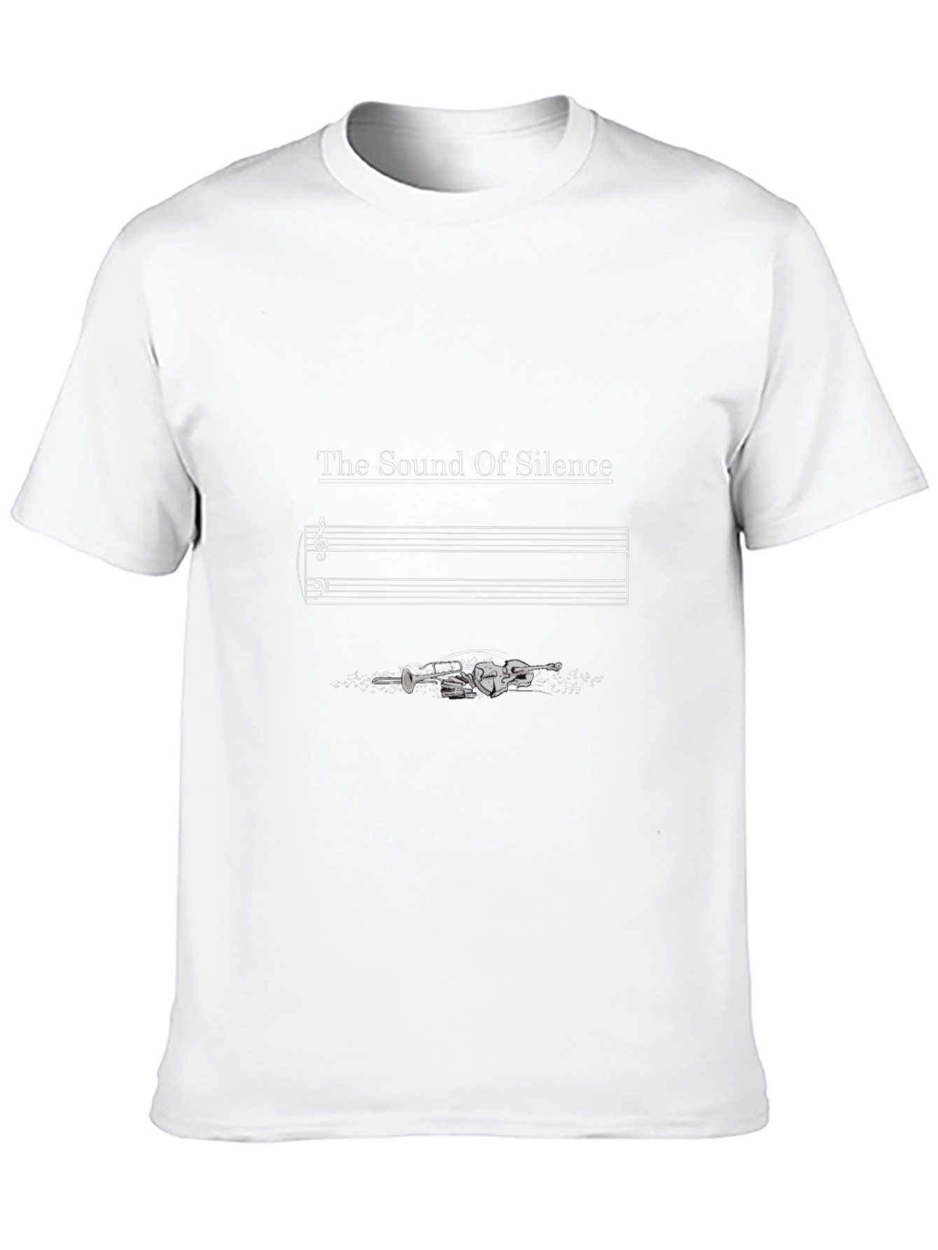 The Sound of Silence Music T-Shirt