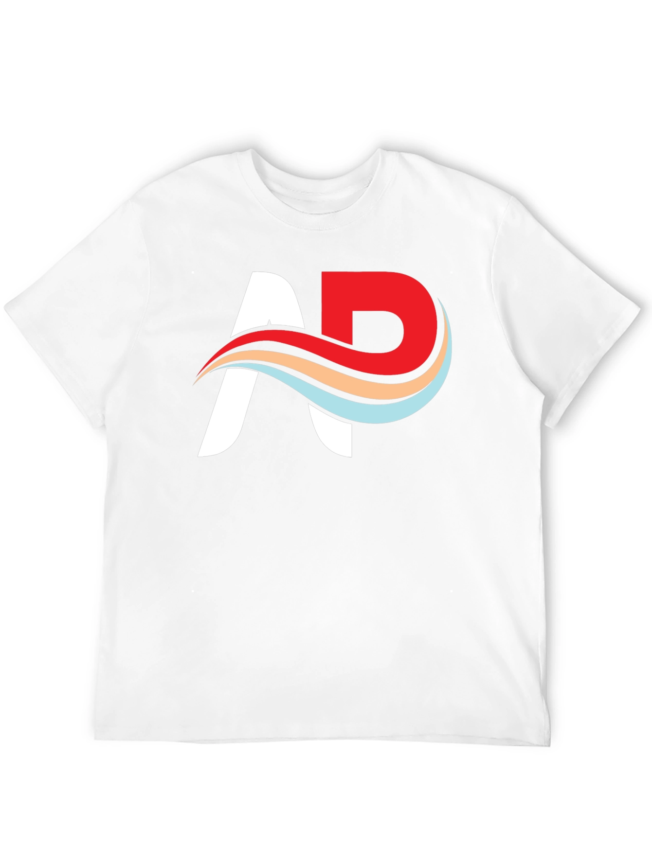 Stylish Black T-Shirt with Unique Graphic Design