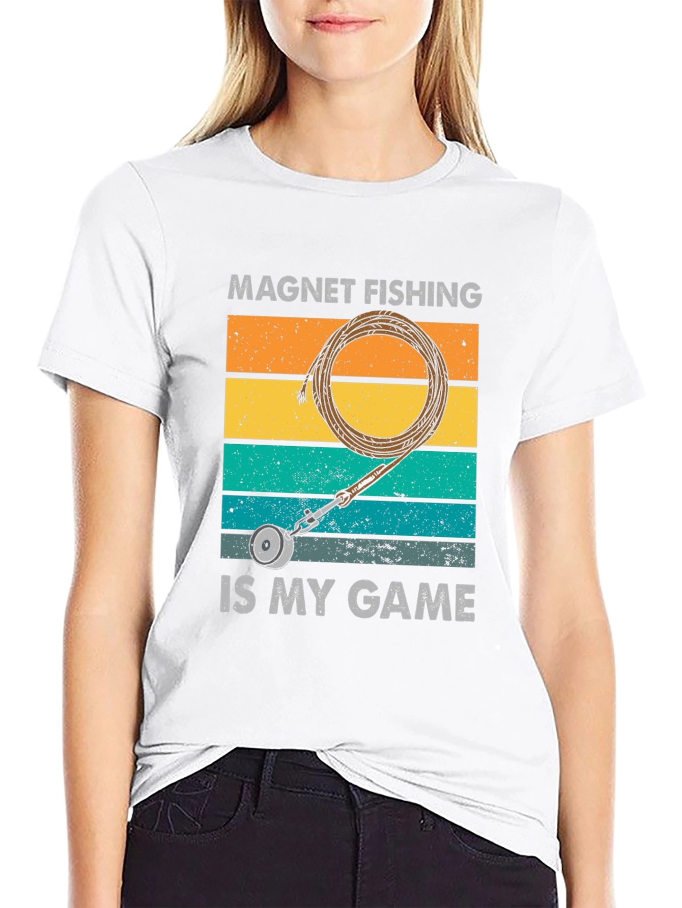 Magnet Fishing Is My Game Graphic Tee