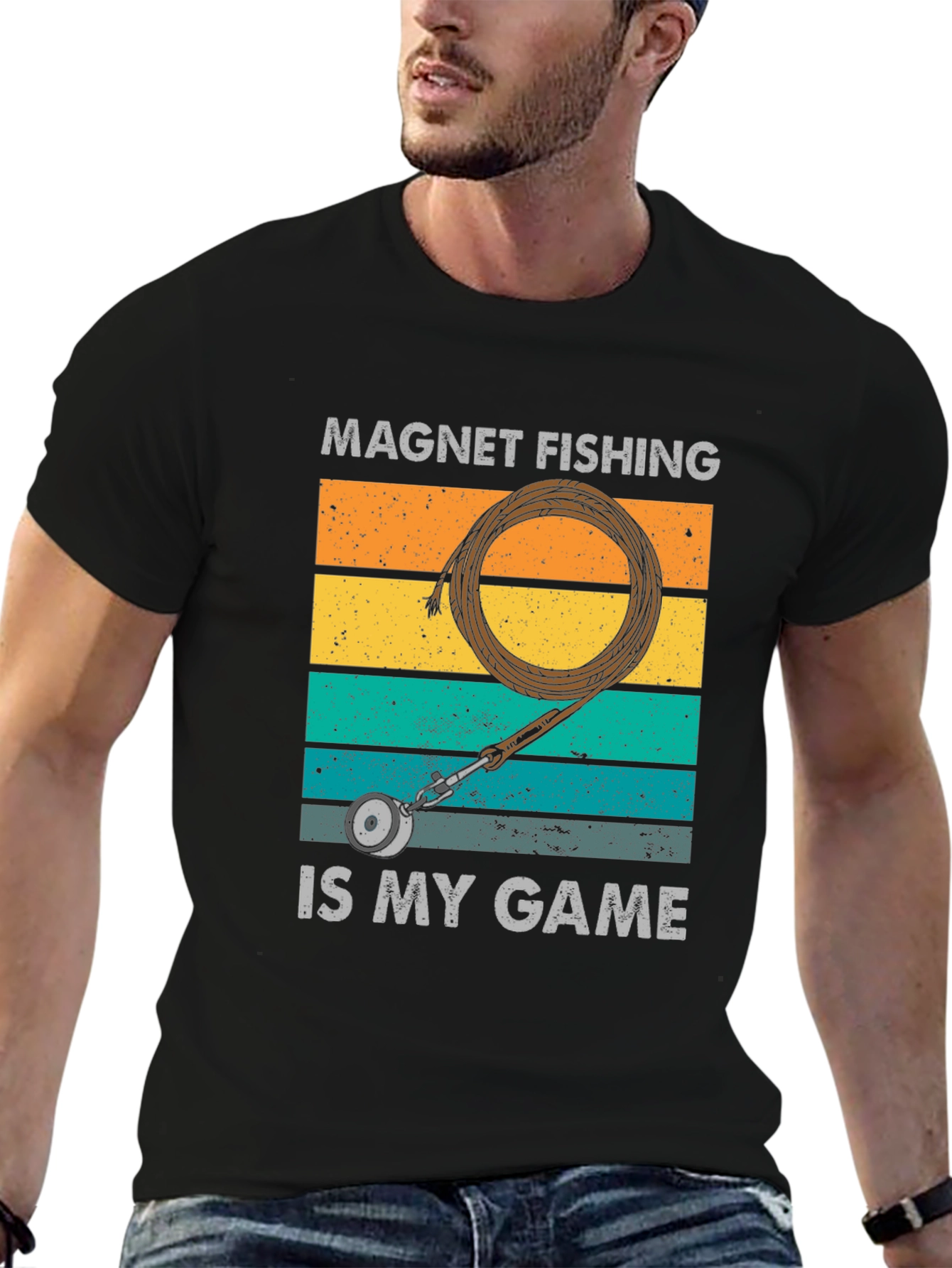 Magnet Fishing Is My Game Graphic Tee