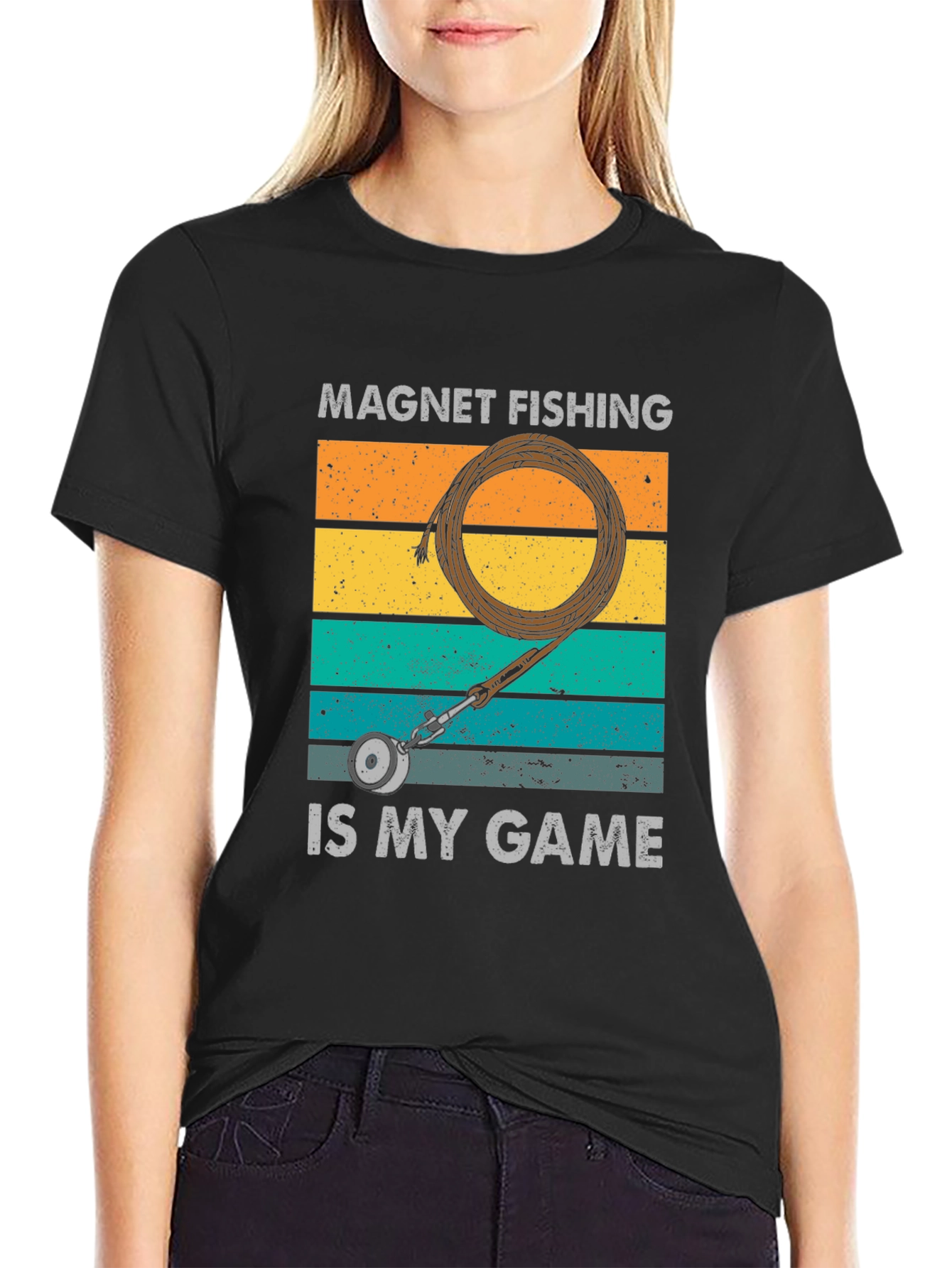 Magnet Fishing Is My Game Graphic Tee
