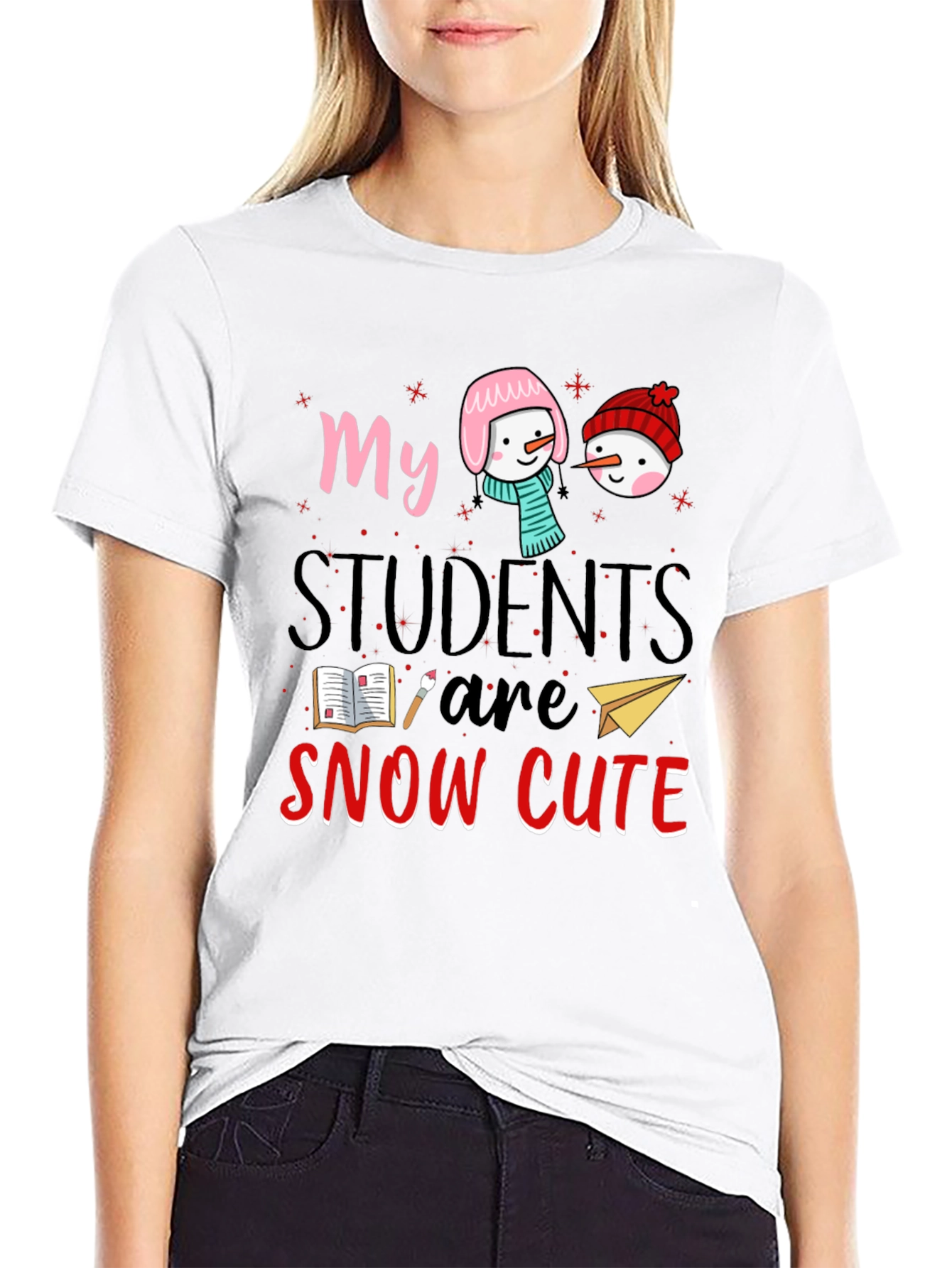 My Students Are Snow Cute Teacher T-Shirt