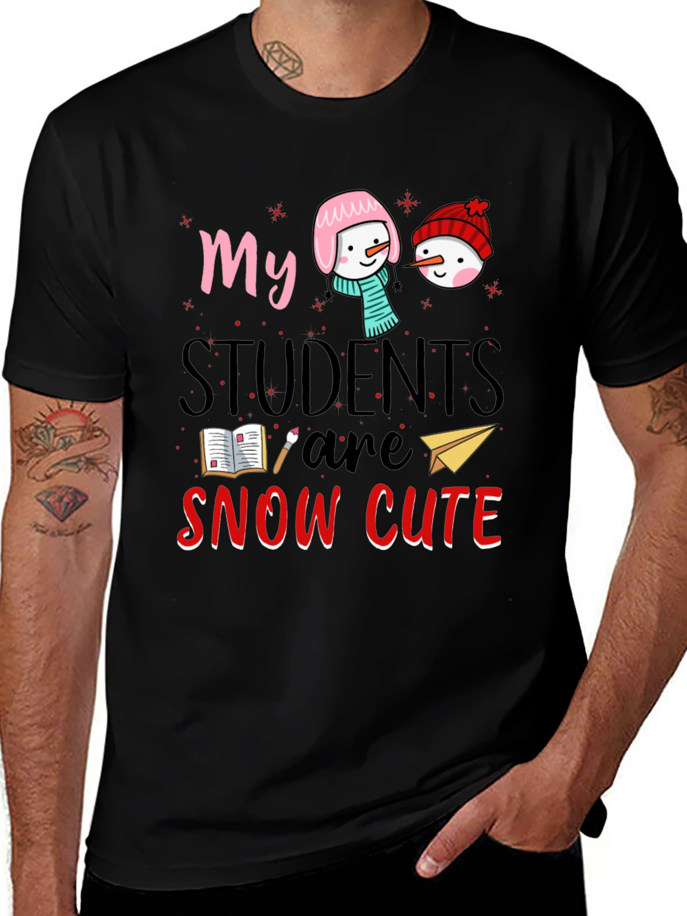My Students Are Snow Cute Teacher T-Shirt
