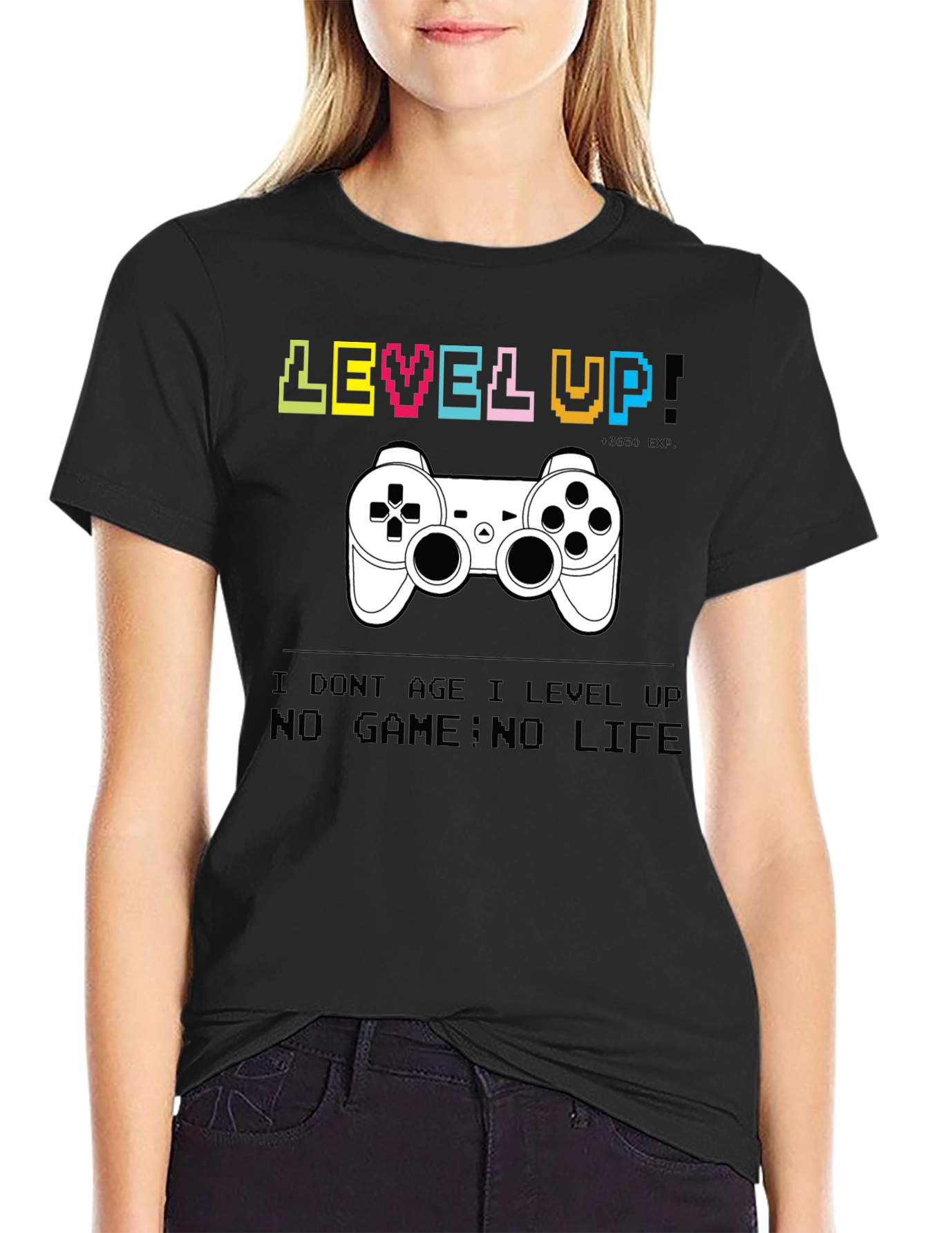 Level Up Gaming T-Shirt - Gamer Style