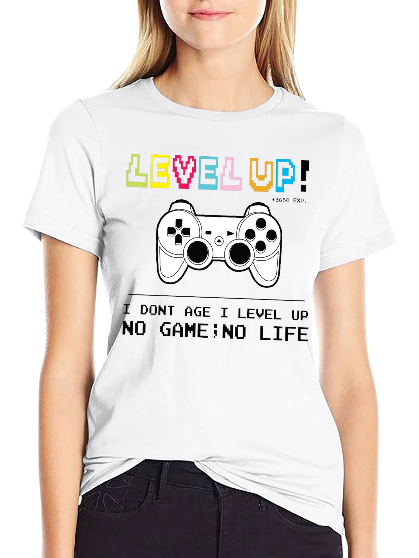 Level Up Gaming T-Shirt - Gamer Style