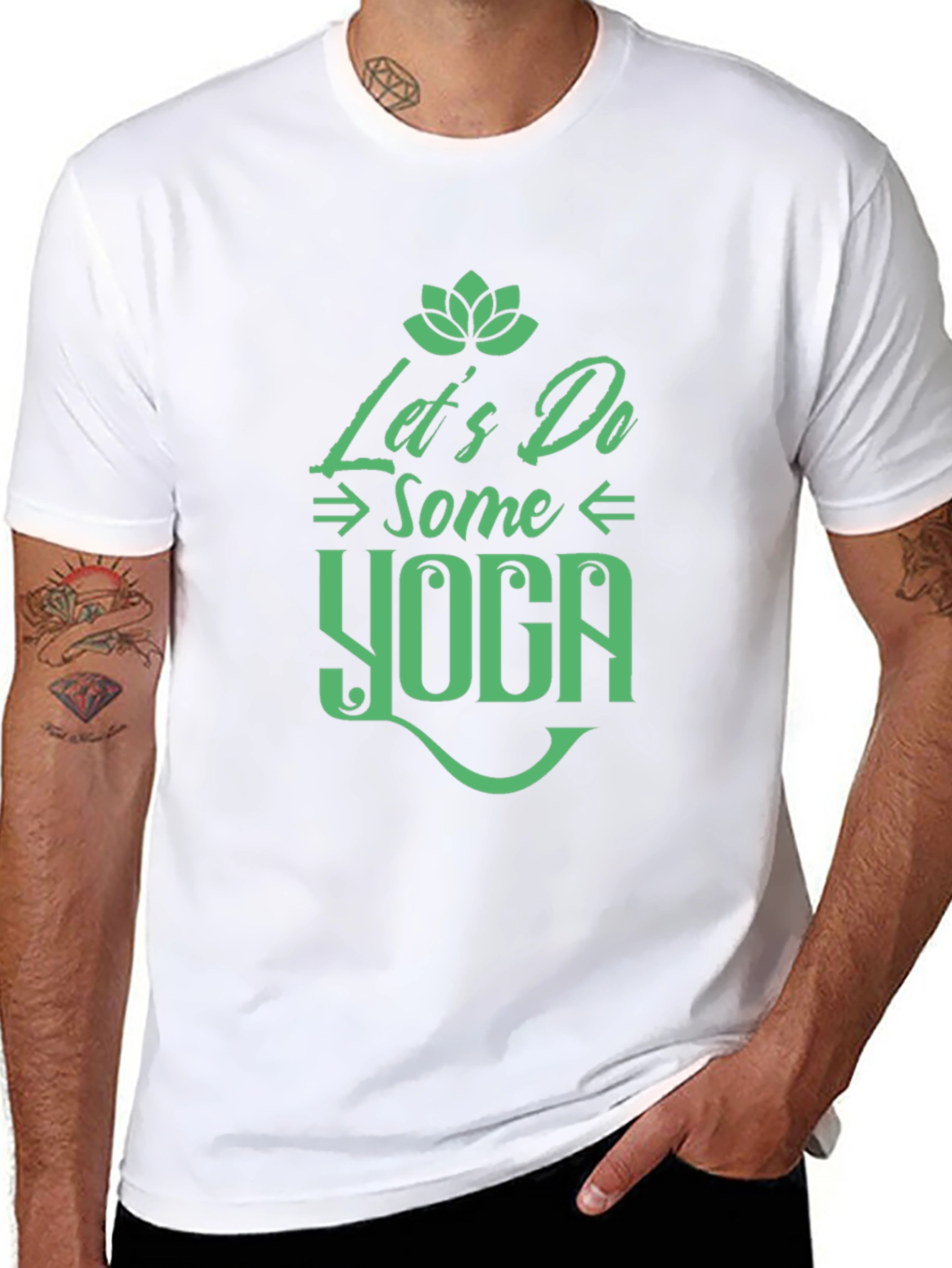 Yoga T-Shirt - Lets Do Some Yoga