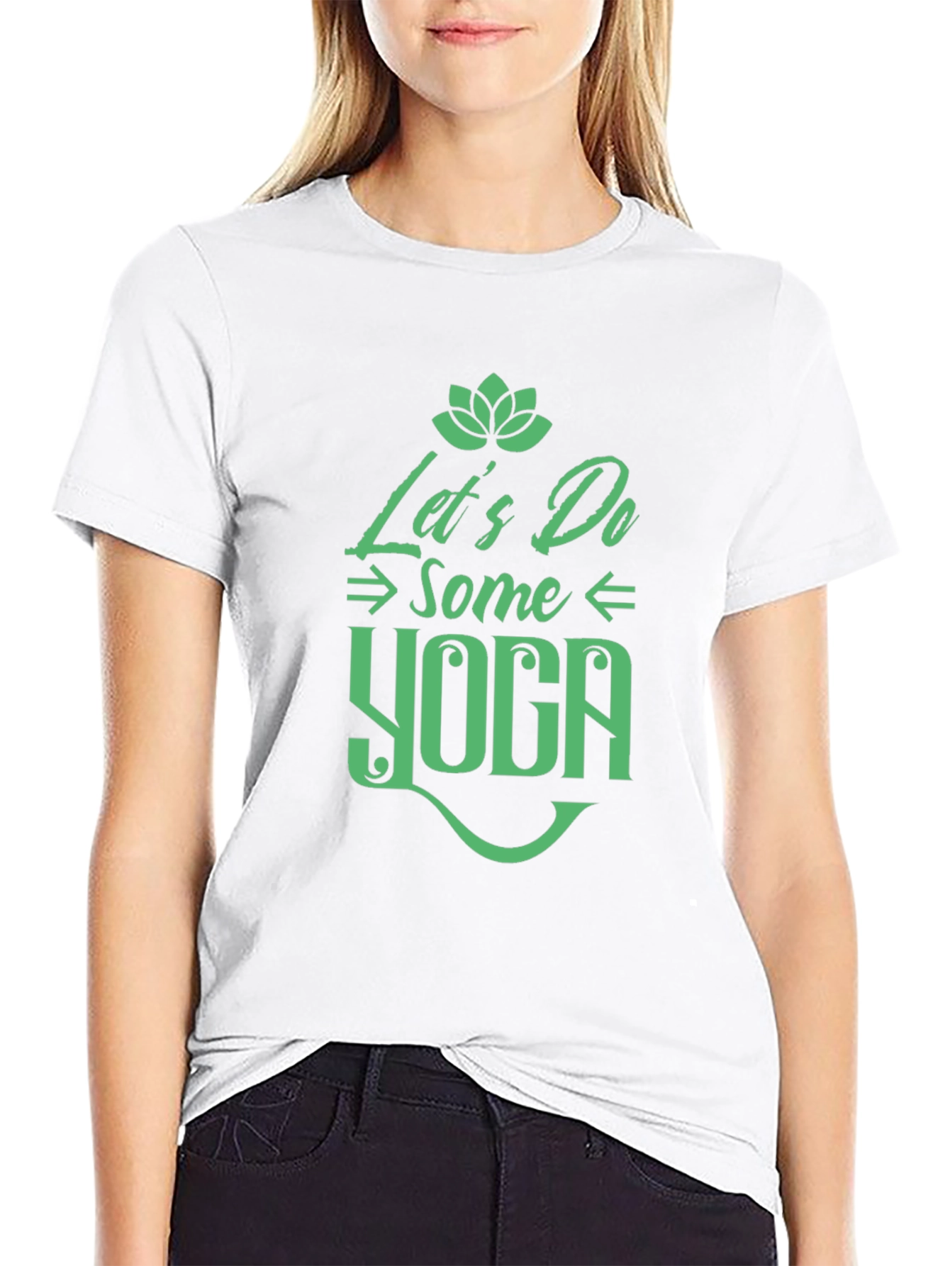 Yoga T-Shirt - Lets Do Some Yoga
