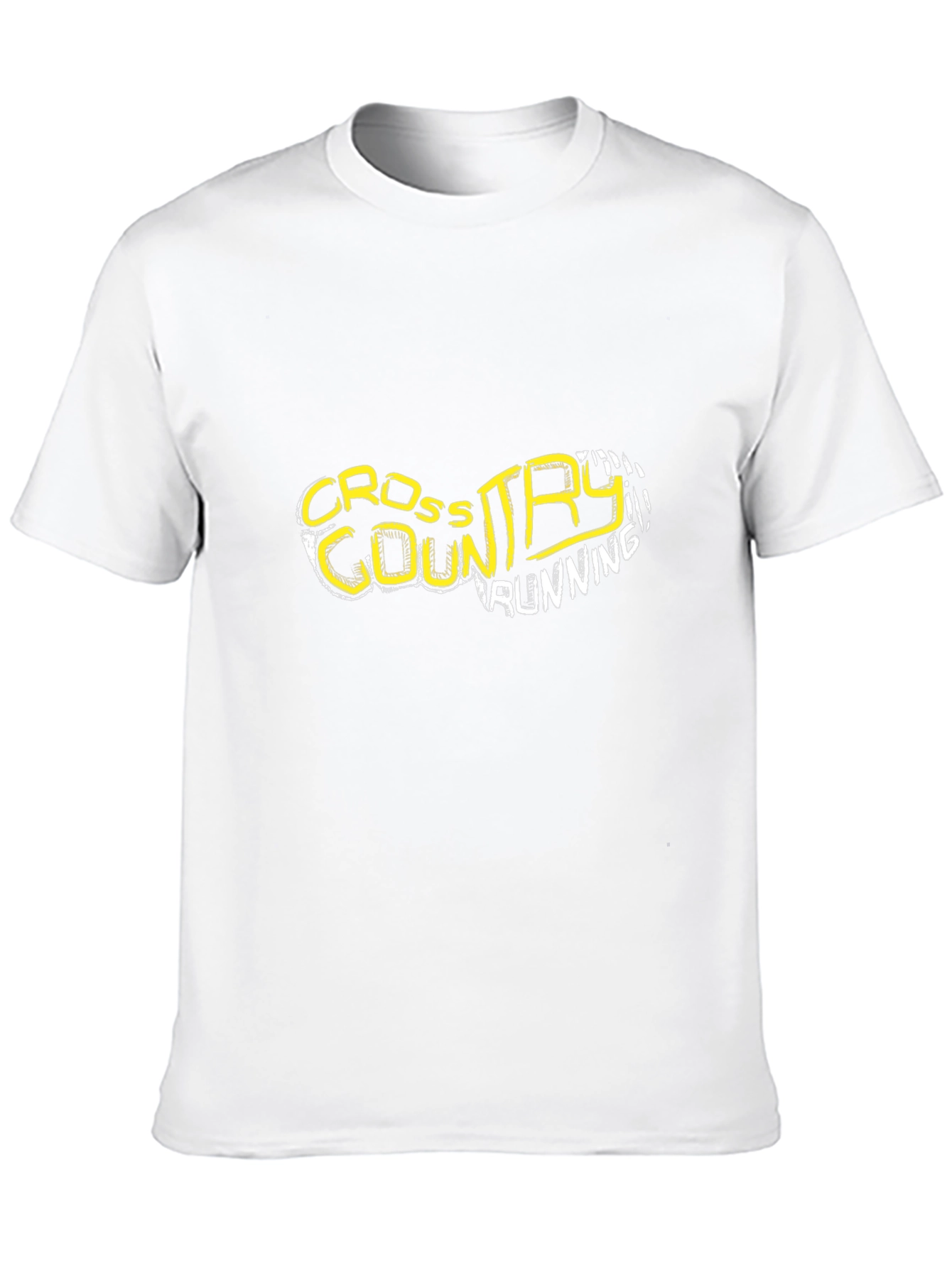 Cross Country Running Black T-Shirt
