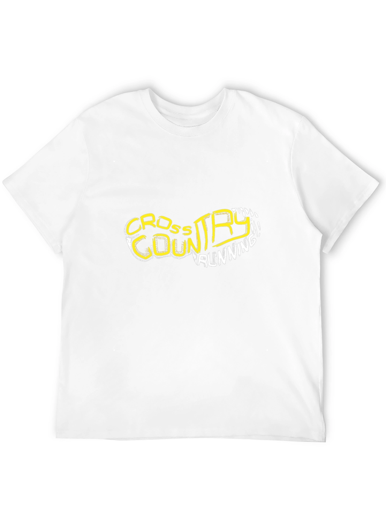 Cross Country Running Black T-Shirt