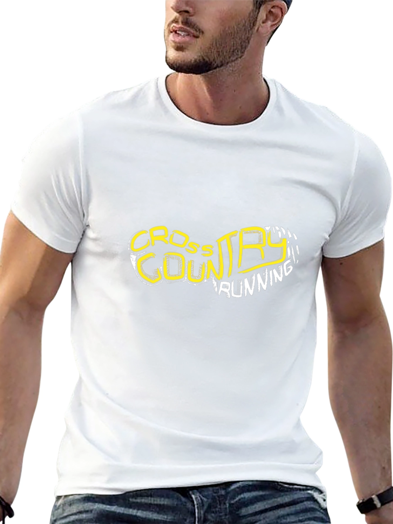 Cross Country Running Black T-Shirt