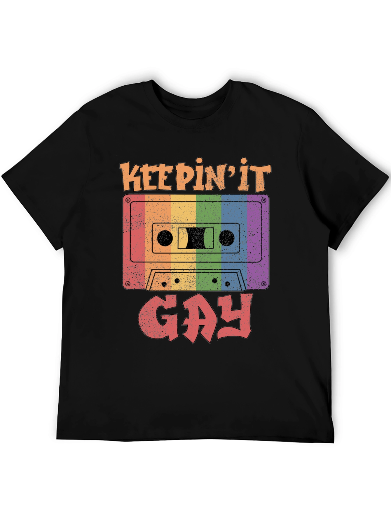 Keepin It Gay Retro Cassette T-Shirt