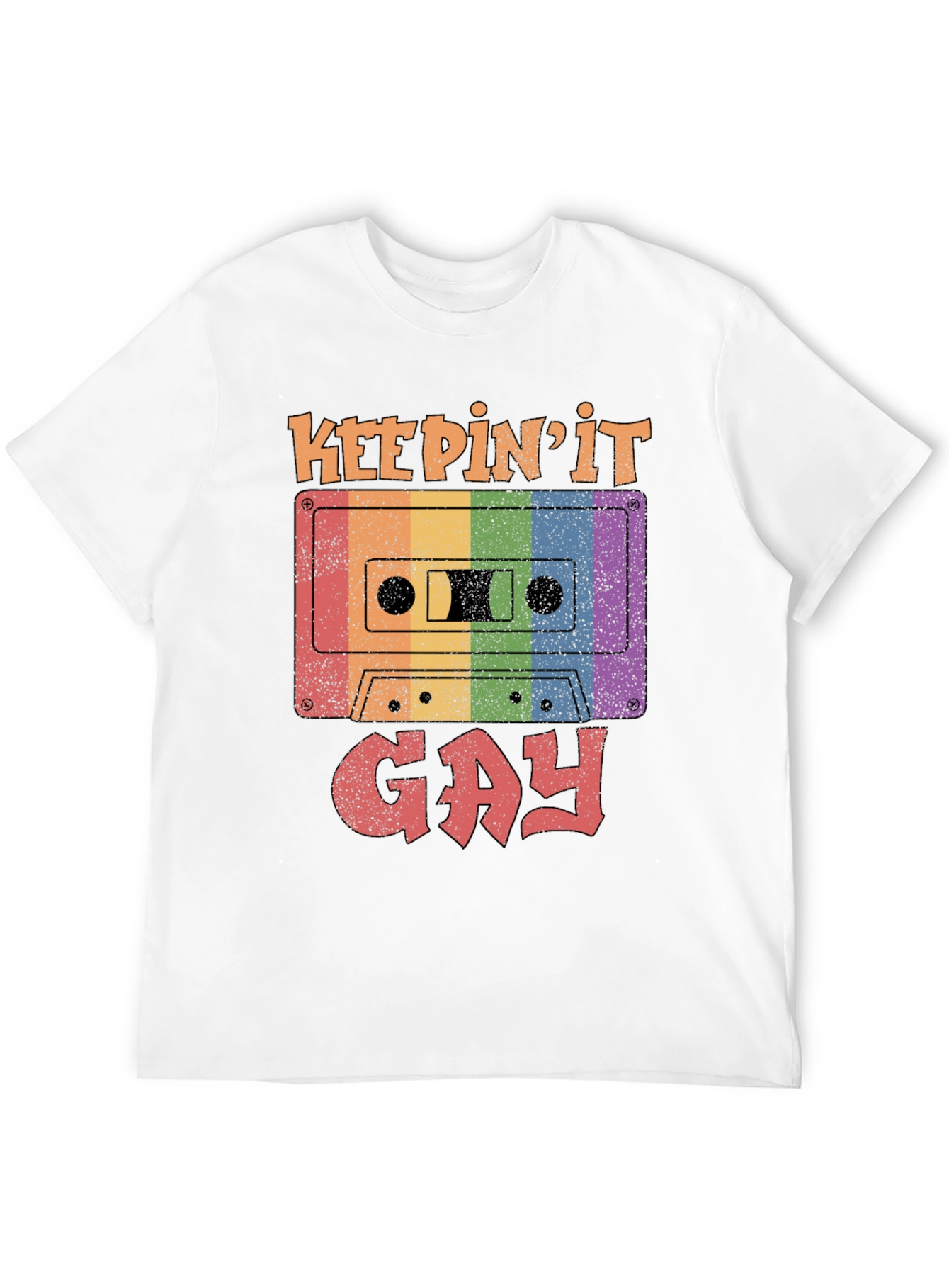 Keepin It Gay Retro Cassette T-Shirt