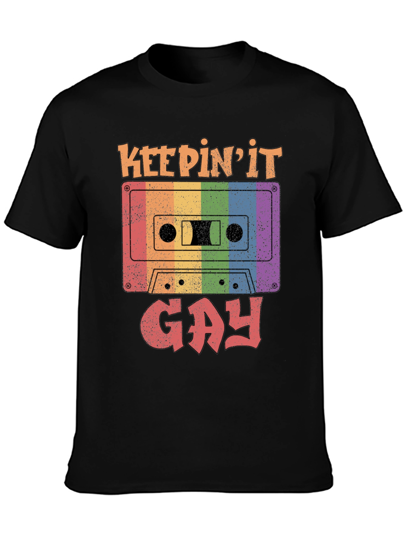 Keepin It Gay Retro Cassette T-Shirt