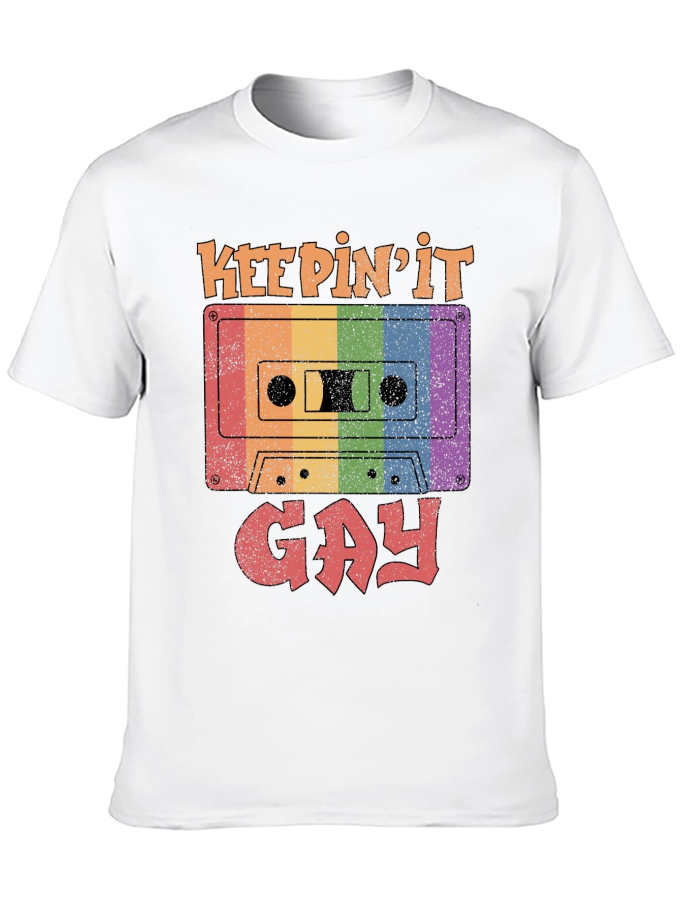 Keepin It Gay Retro Cassette T-Shirt