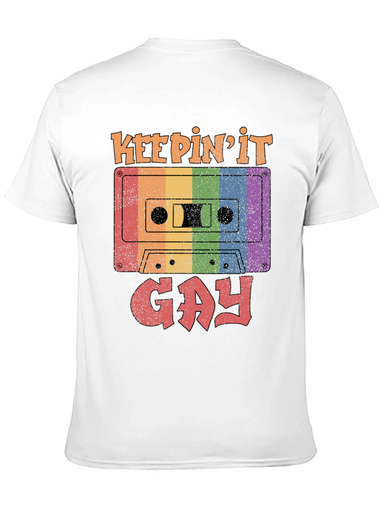 Keepin It Gay Retro Cassette T-Shirt