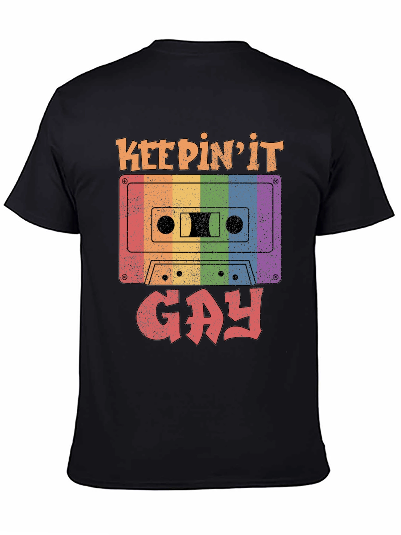 Keepin It Gay Retro Cassette T-Shirt