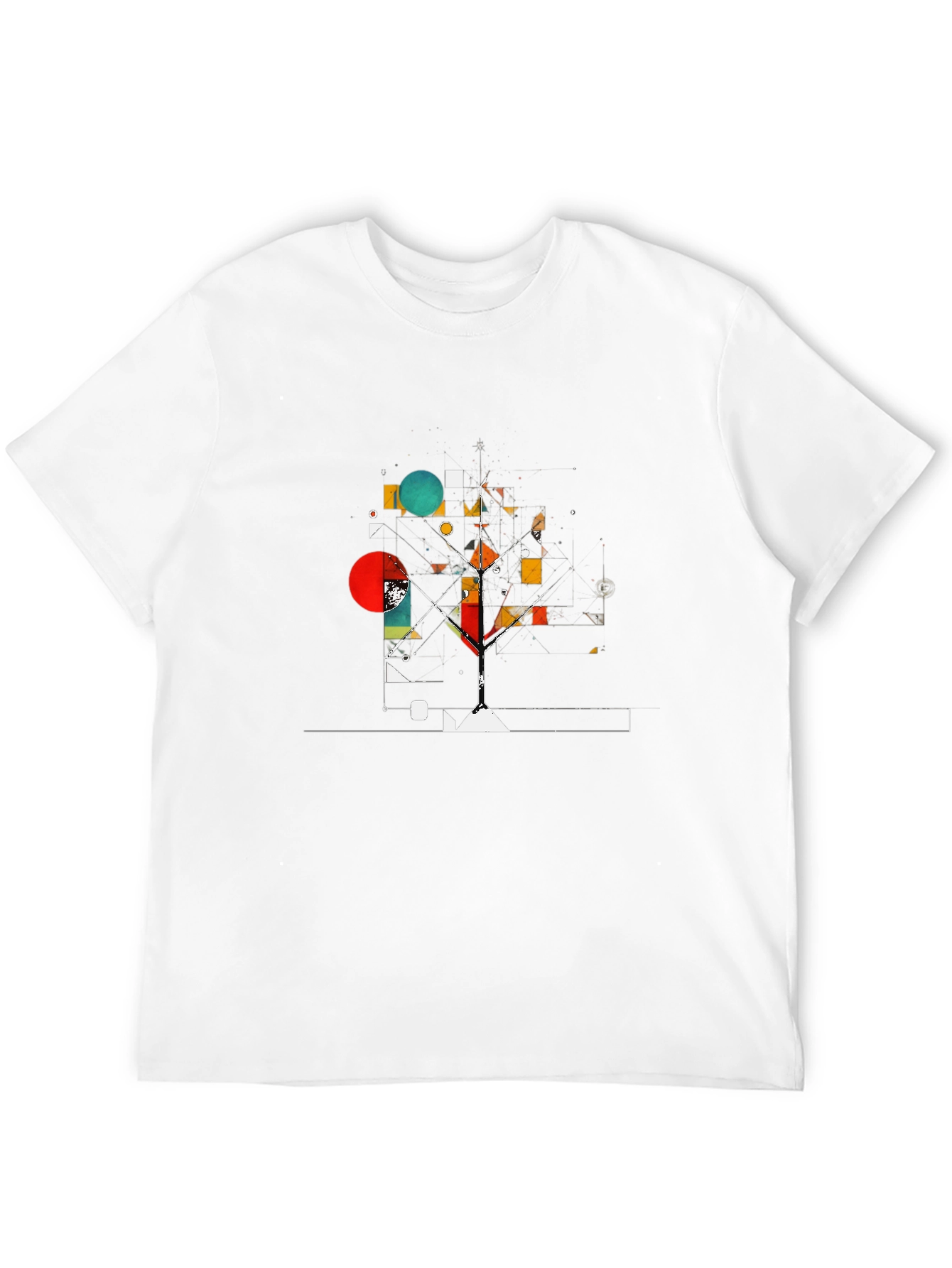 Abstract Geometric Art Tee