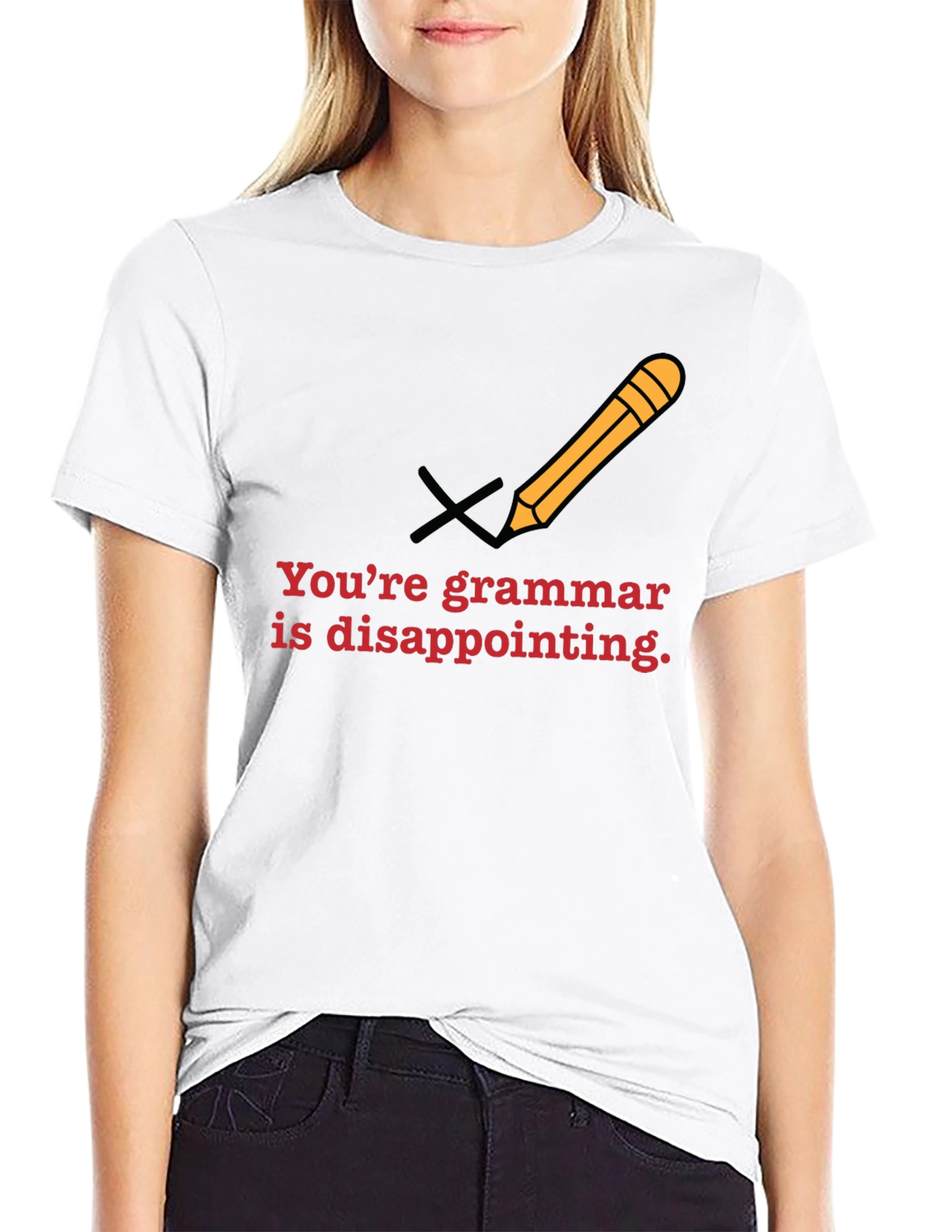 Grammar Police T-Shirt - Youre Disappointing