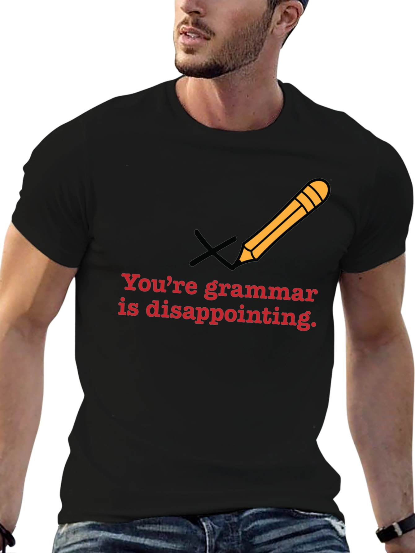 Grammar Police T-Shirt - Youre Disappointing