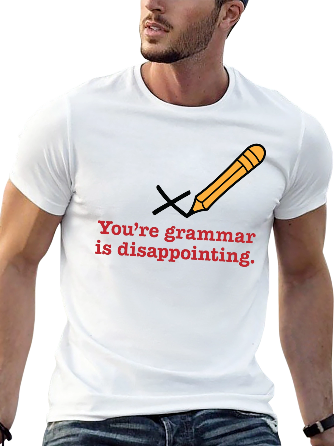 Grammar Police T-Shirt - Youre Disappointing