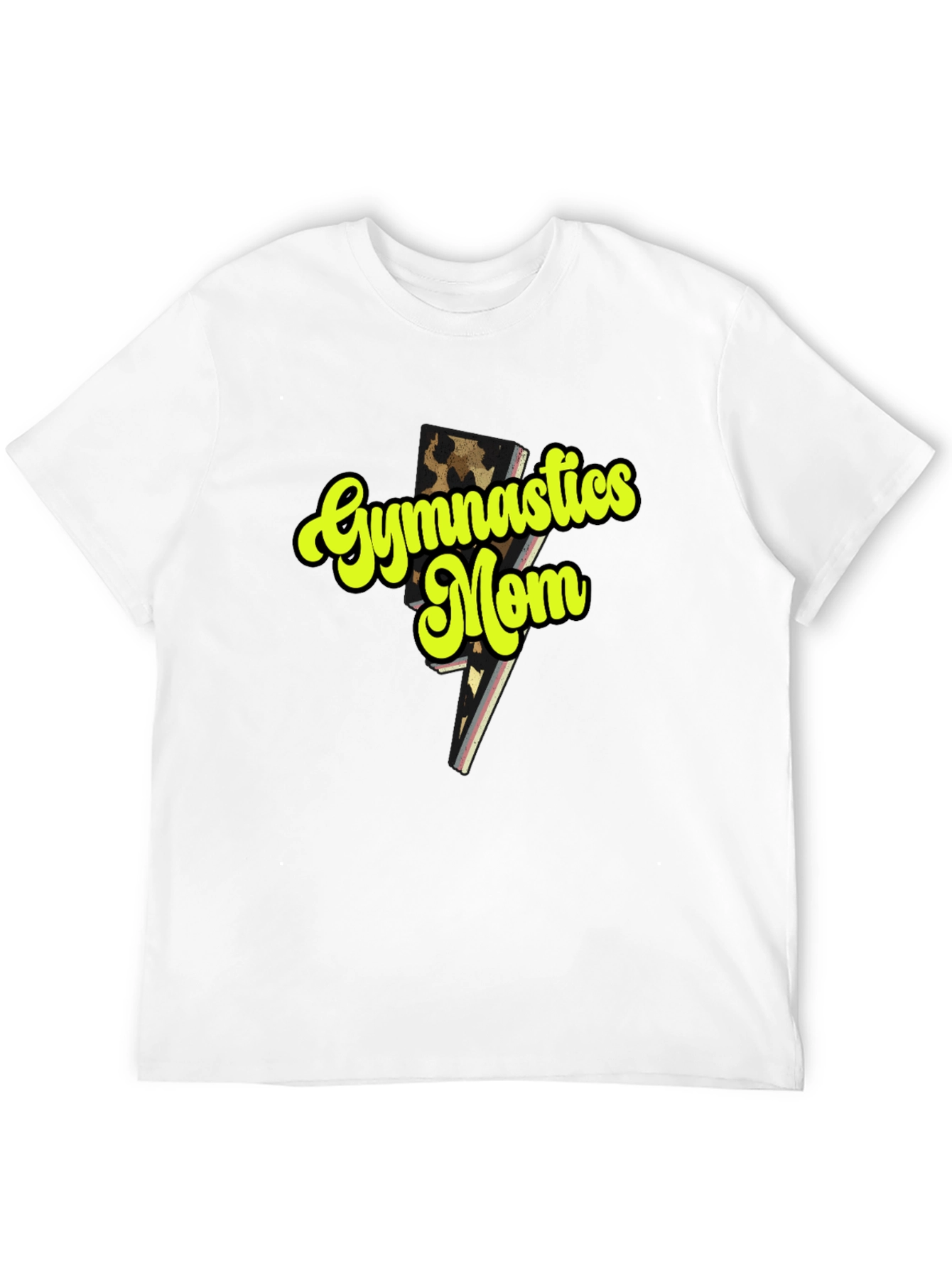 Gymnastics Mom Black T-Shirt