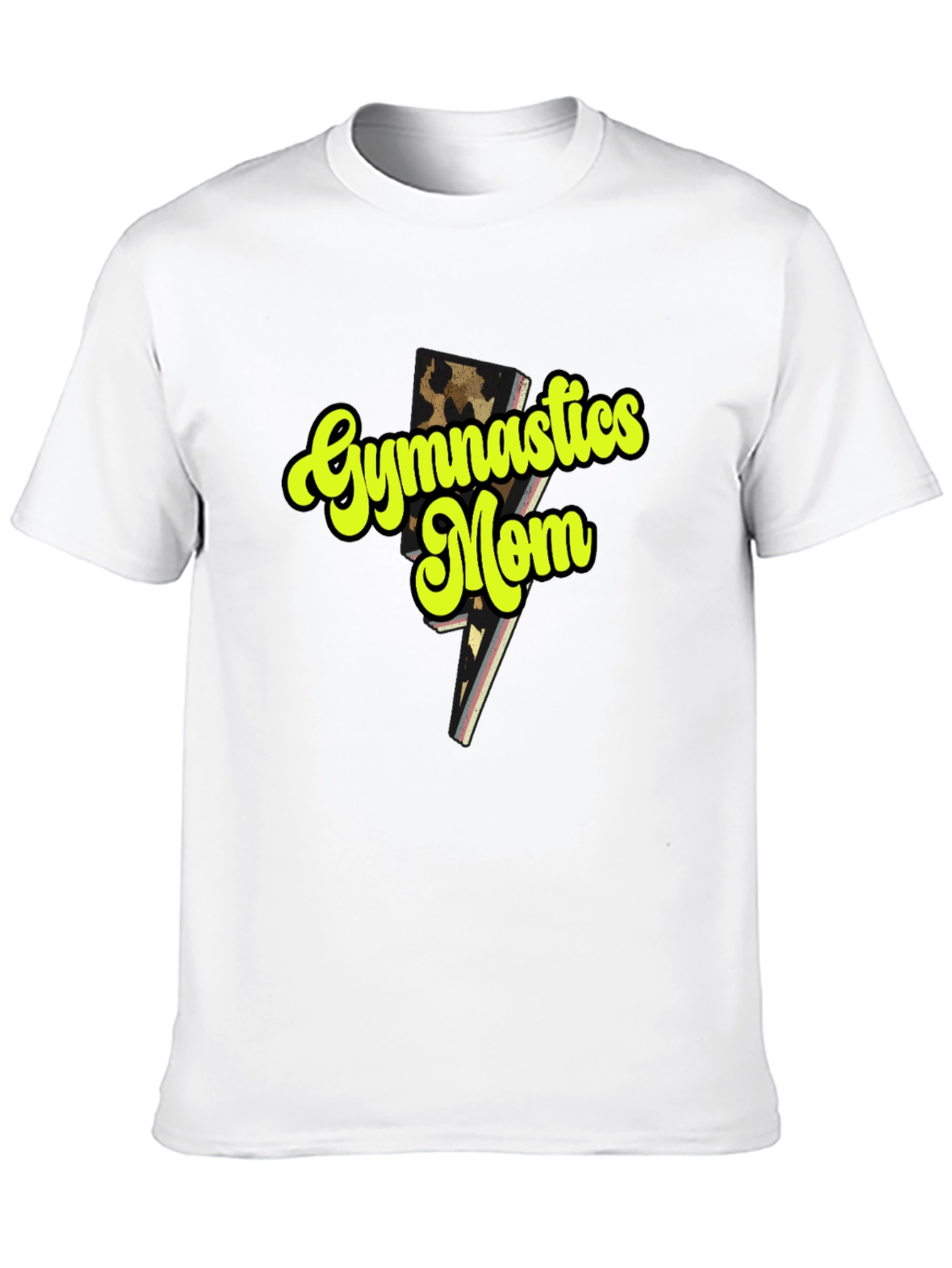 Gymnastics Mom Black T-Shirt