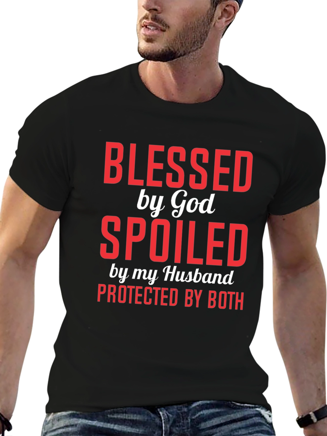 Blessed Spoiled Protected Graphic Tee
