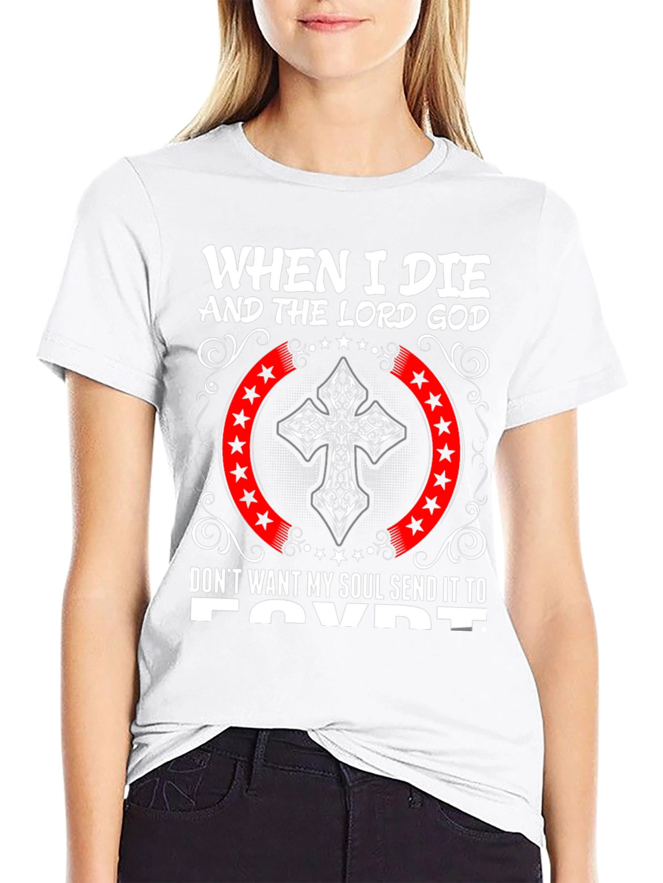 When I Die Send to Egypt Graphic Tee